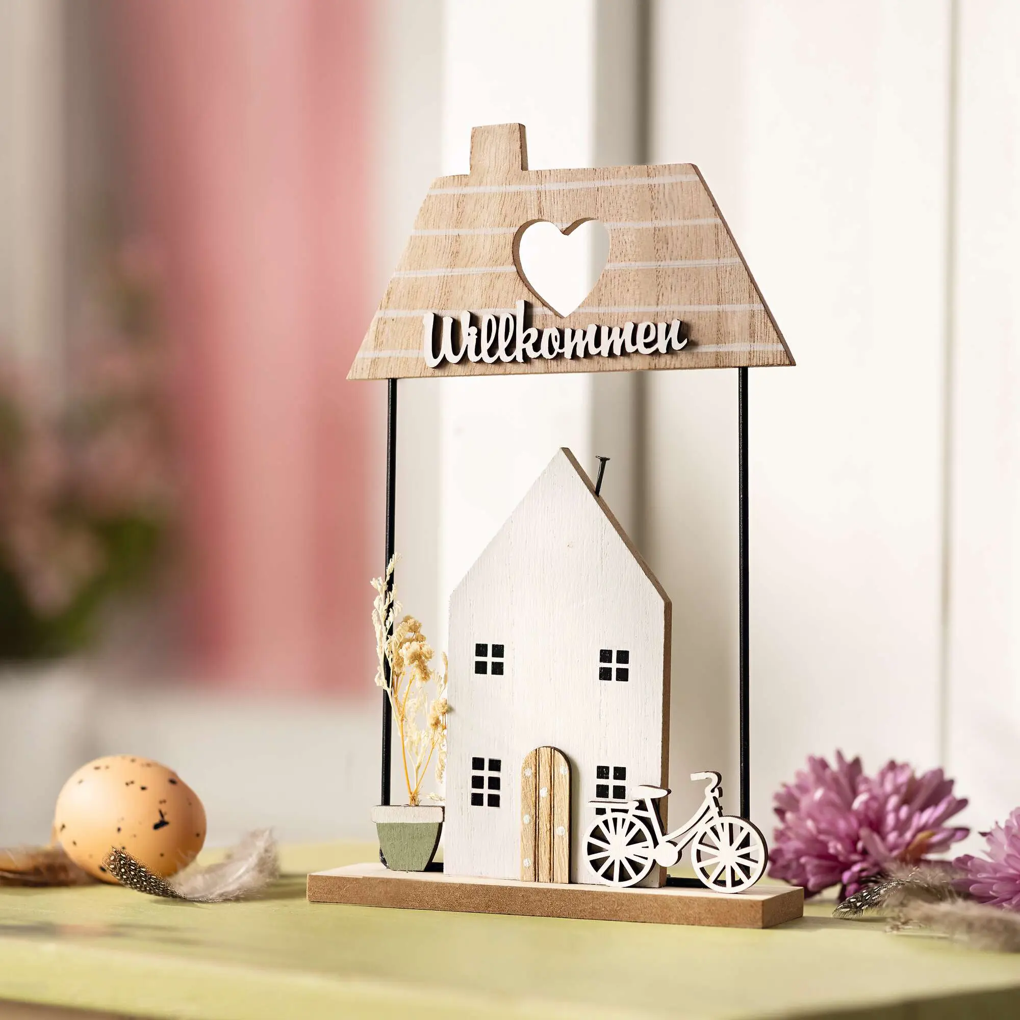 Acheter Maison "Willkommen"  dans la boutique en ligne de Frank Flechtwaren