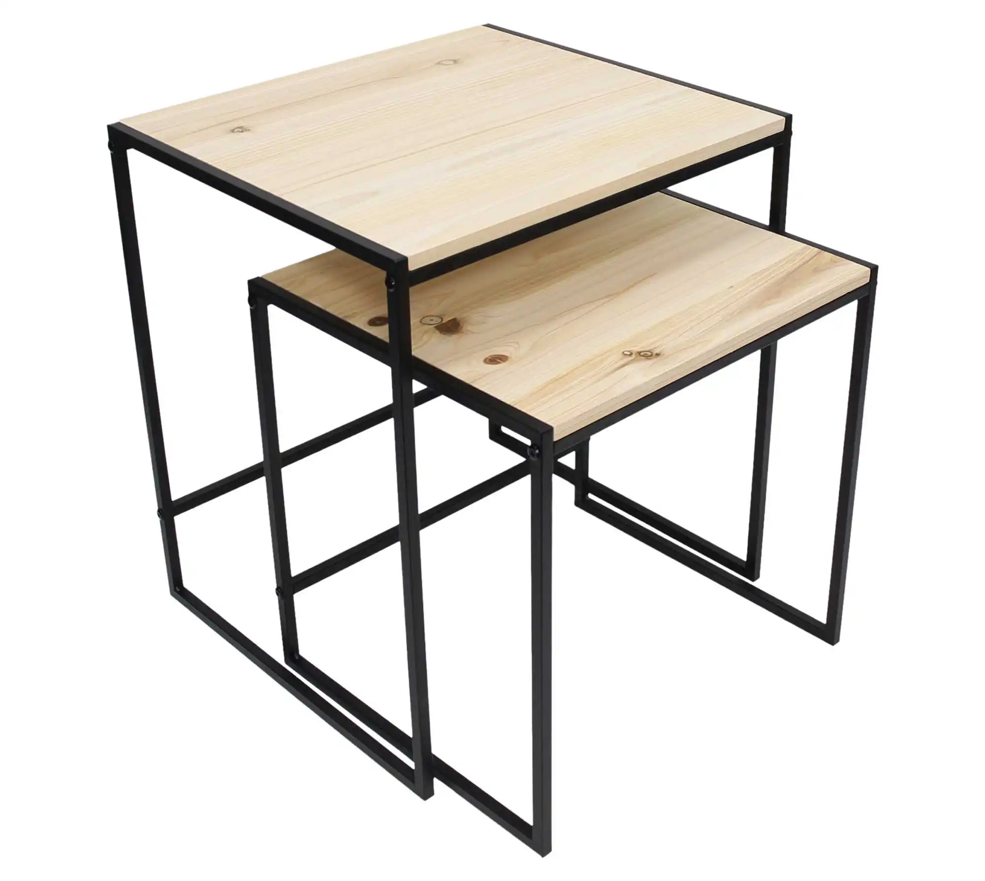 Acheter Lot de 2 tables d'appoint "moderne"  dans la boutique en ligne de Frank Flechtwaren pour Salon