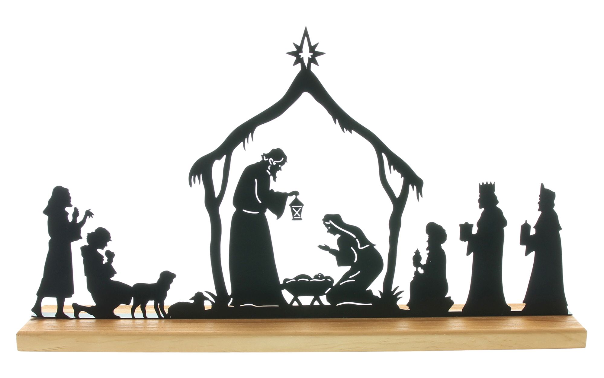 Acheter Décoration de Noël "Veille de Noël"  dans la boutique en ligne de Frank Flechtwaren pour Figurines