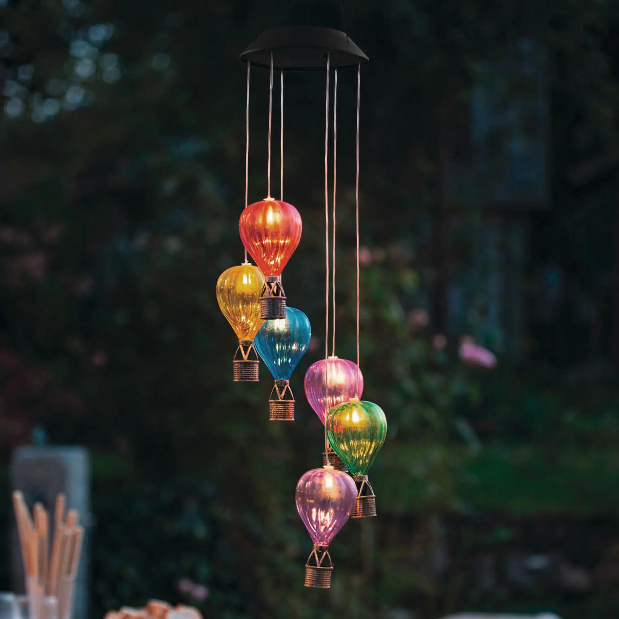 Acheter Mobile solaire "mongolfière"  dans la boutique en ligne de Frank Flechtwaren