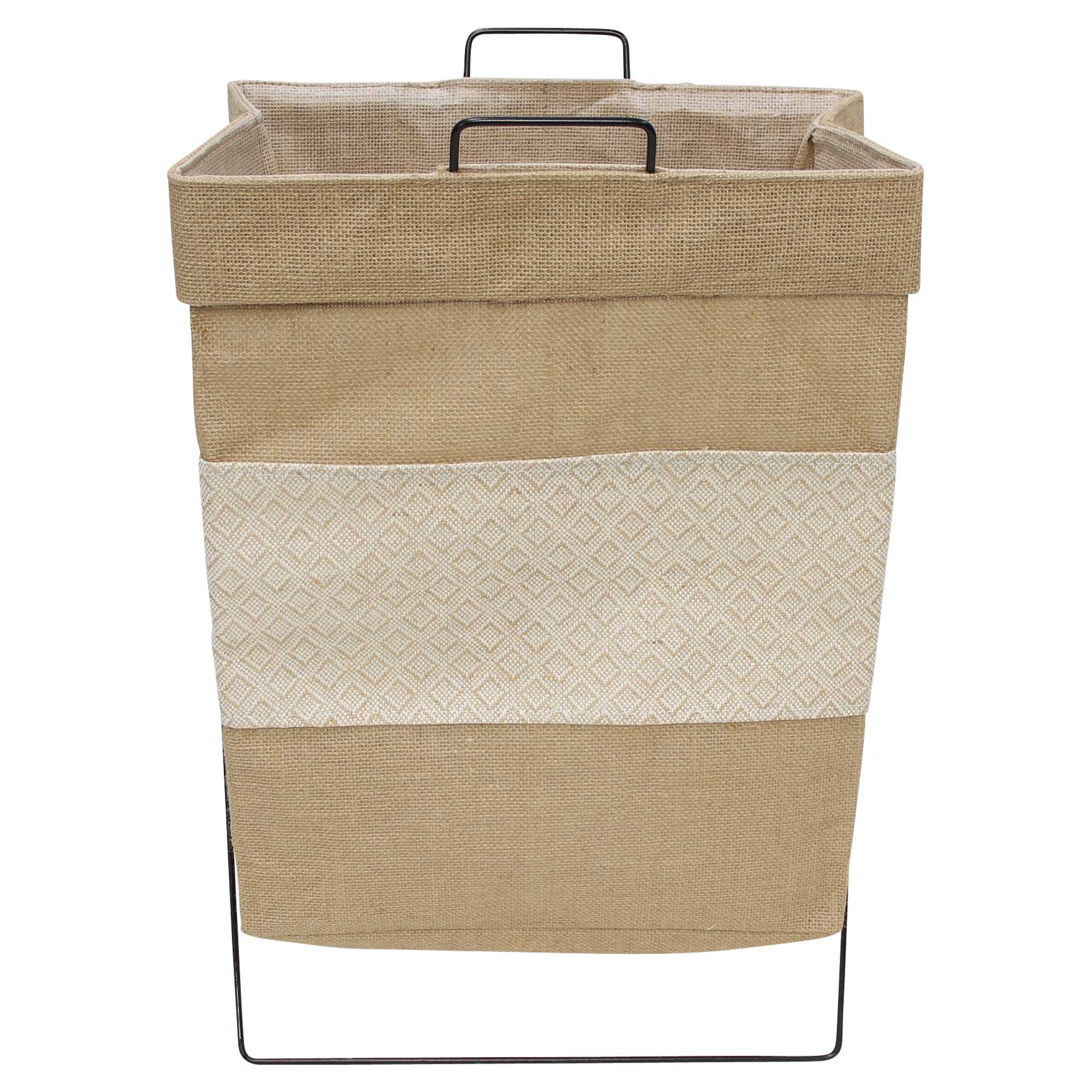 Acheter Panier à linge pliable "losange"  dans la boutique en ligne de Frank Flechtwaren pour Shop by Room