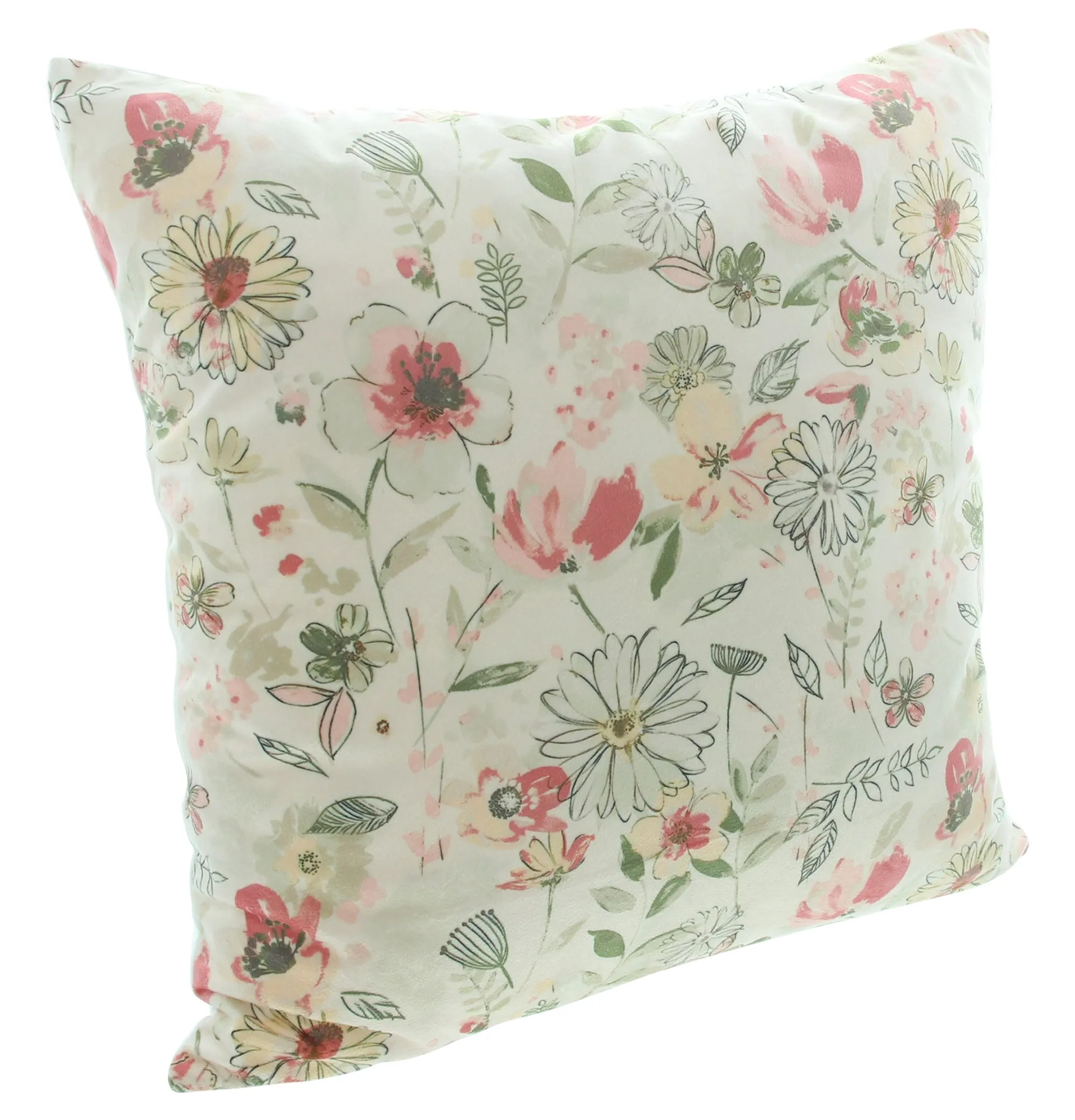 Acheter Housse de coussin "fleurs à l'aquarelle"  dans la boutique en ligne de Frank Flechtwaren pour Remplissages