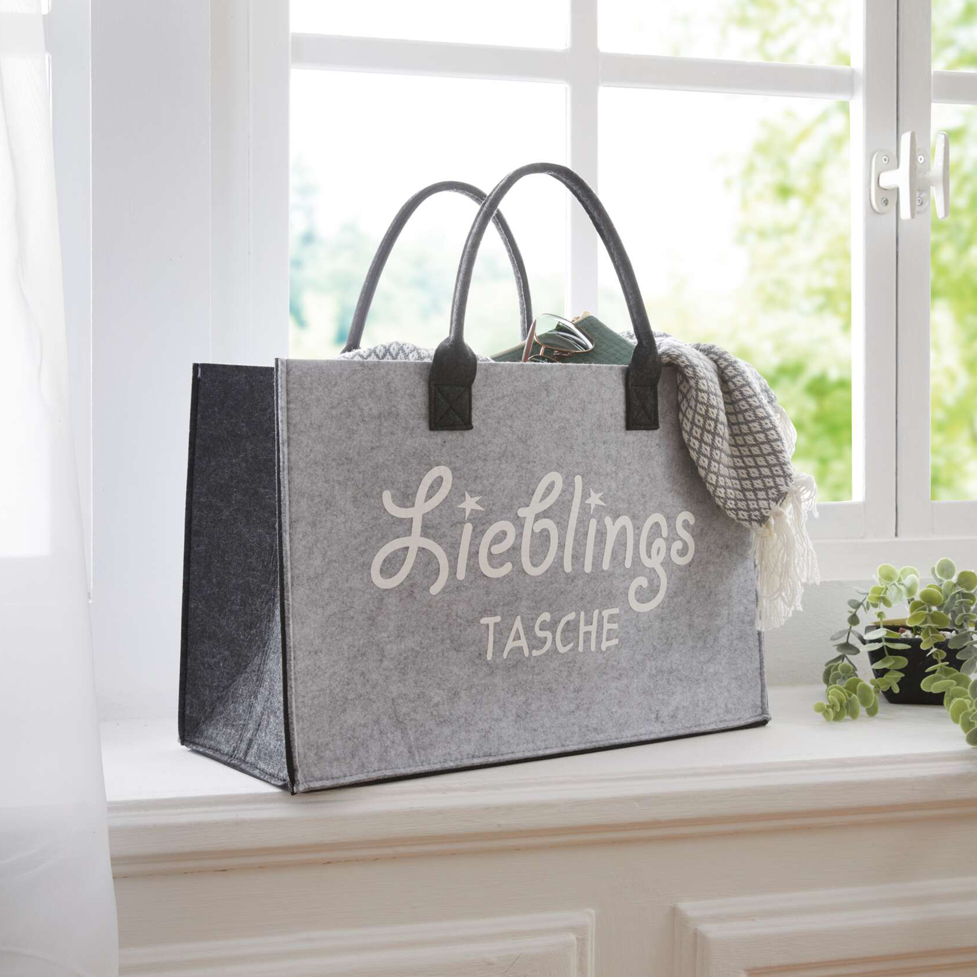 Acheter Shopper "Lieblingstasche"  dans la boutique en ligne de Frank Flechtwaren