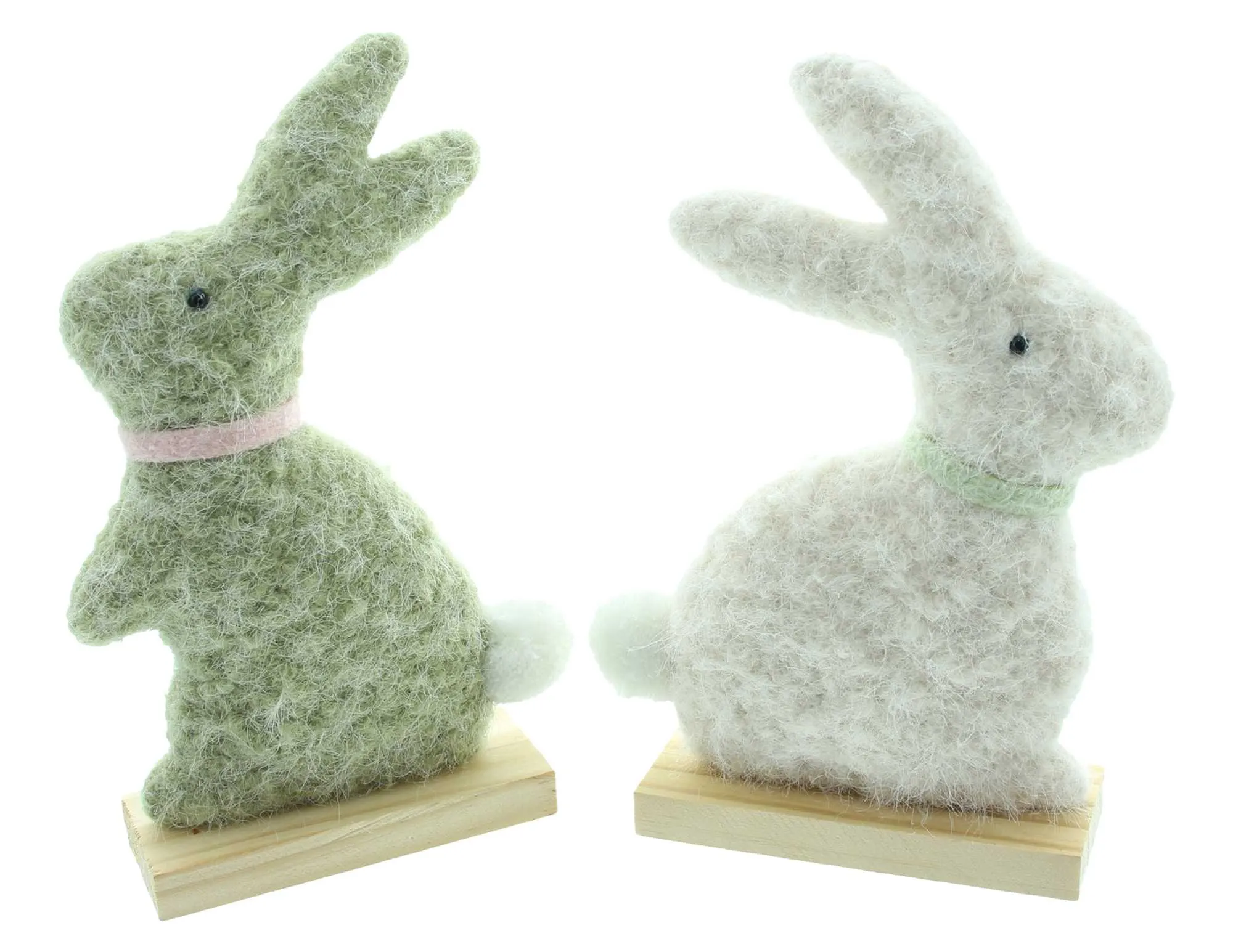 Acheter Lot de 2 décorations de Pâques "petit lapin"  dans la boutique en ligne de Frank Flechtwaren pour Lapin &amp; co