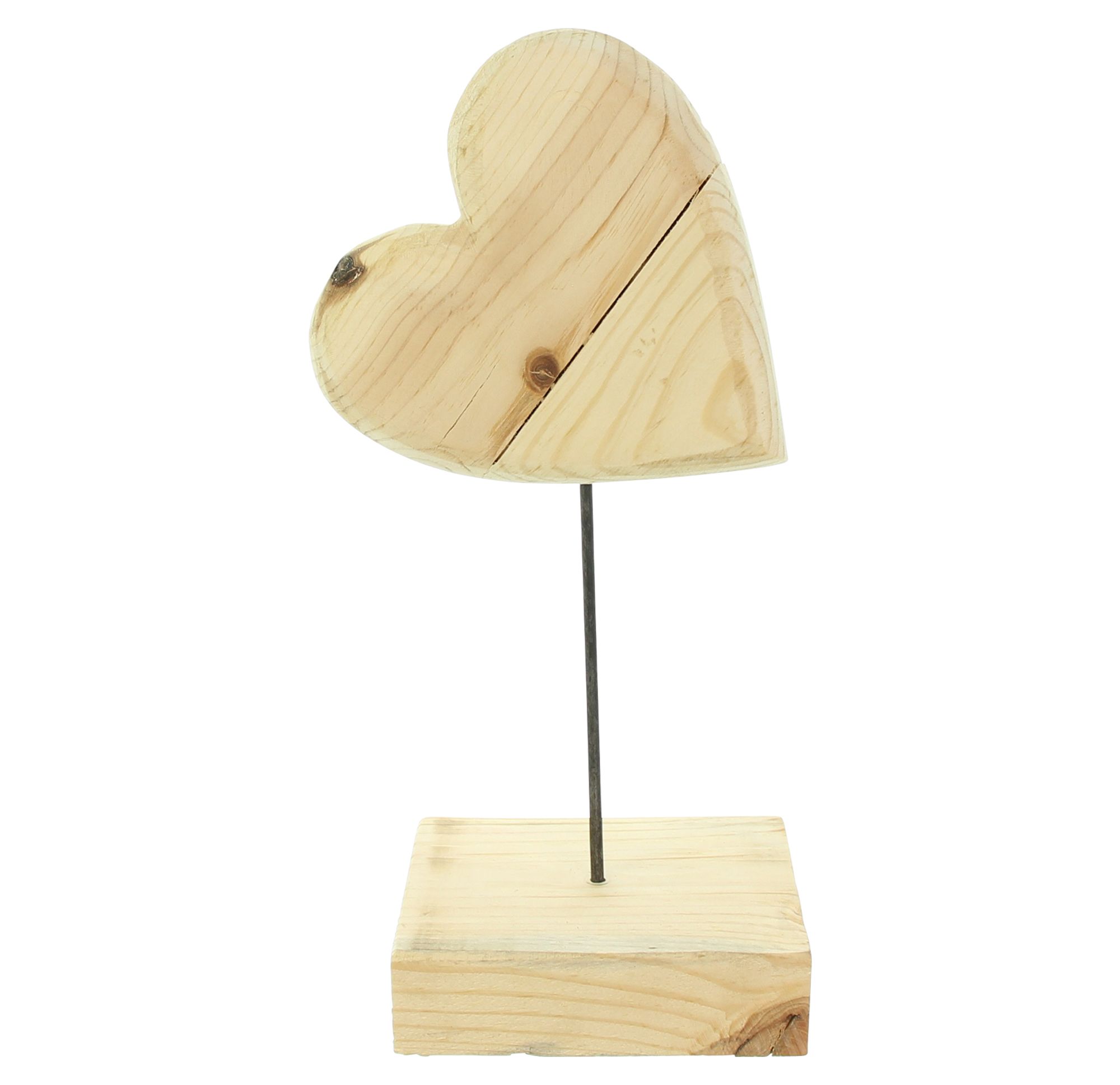 Acheter Coeur "Wood"  dans la boutique en ligne de Frank Flechtwaren pour Pâques