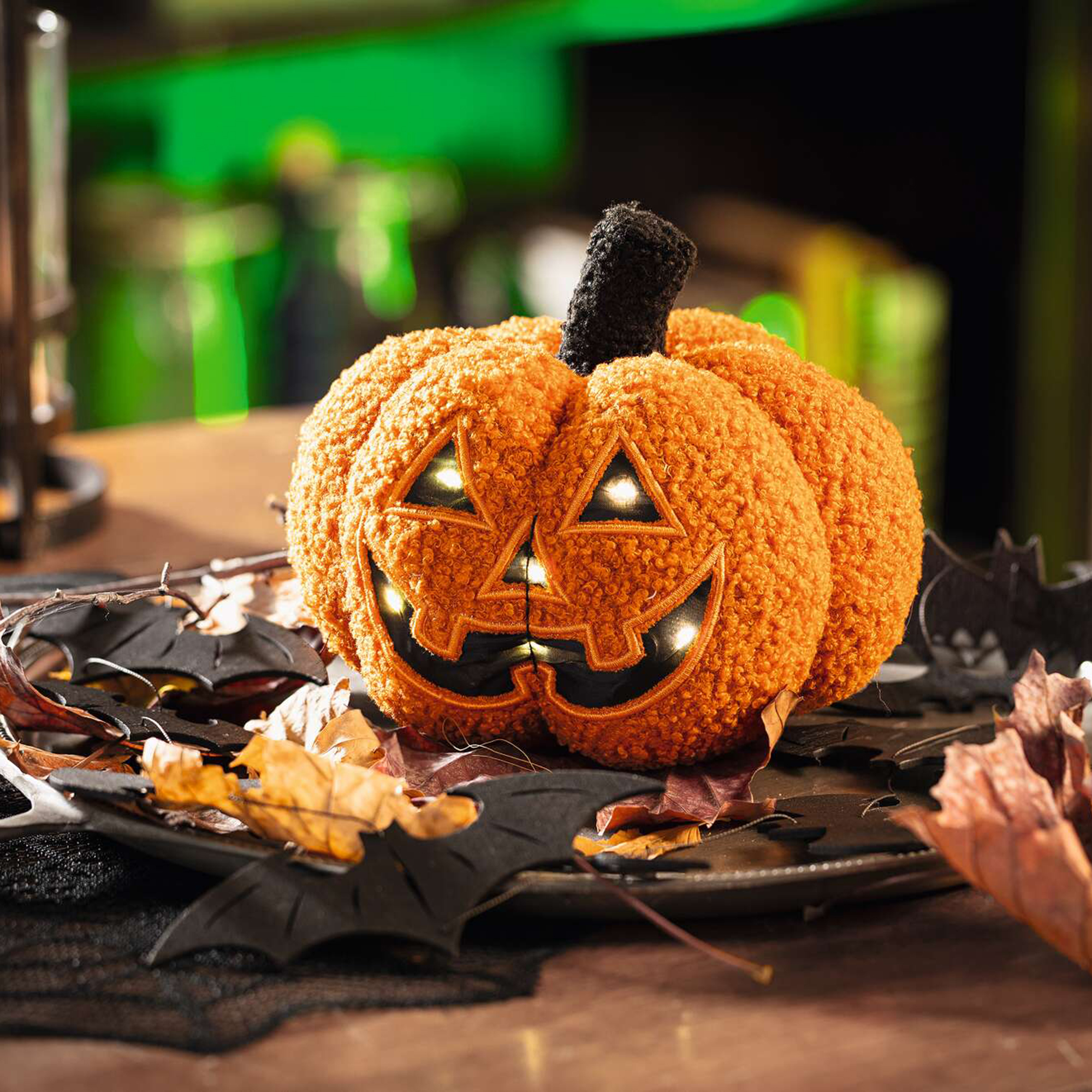 Acheter Décoration LED "citrouille d'Halloween"  dans la boutique en ligne de Frank Flechtwaren