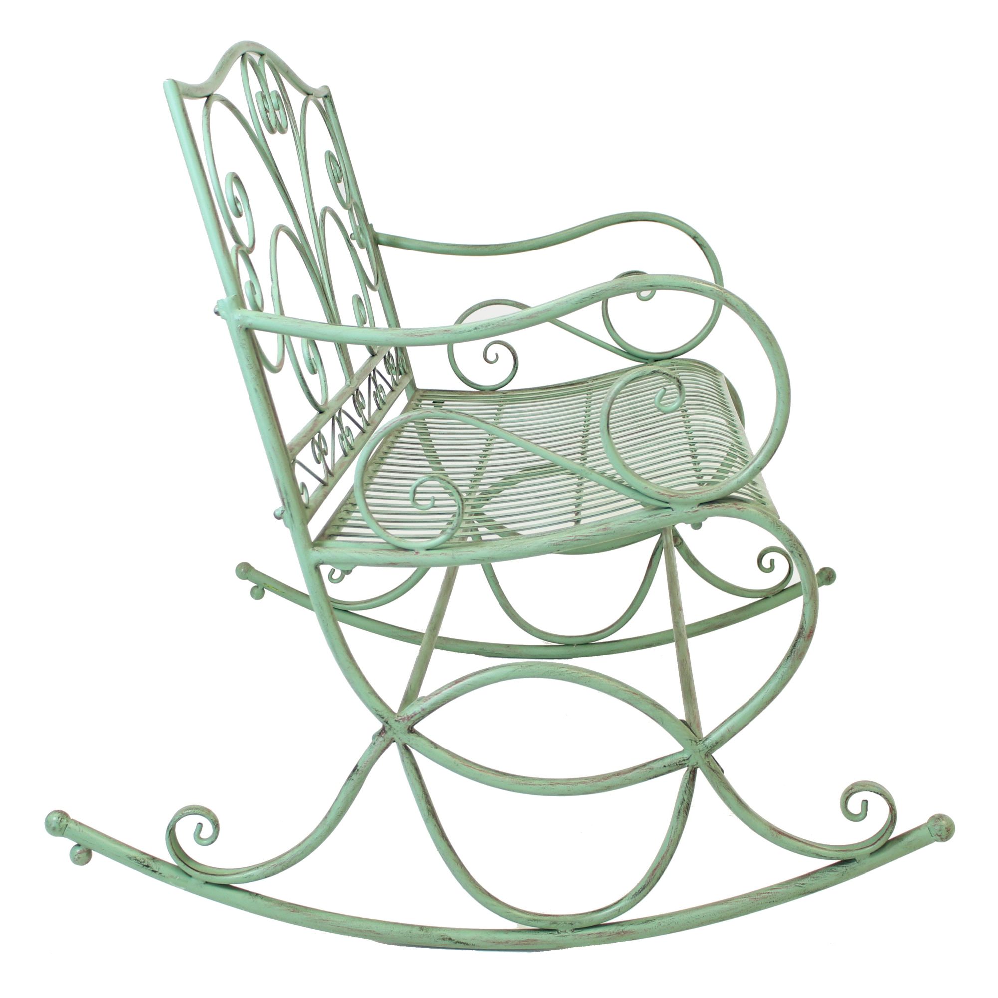 Acheter Banc à bascule "vert menthe"  dans la boutique en ligne de Frank Flechtwaren pour Bancs