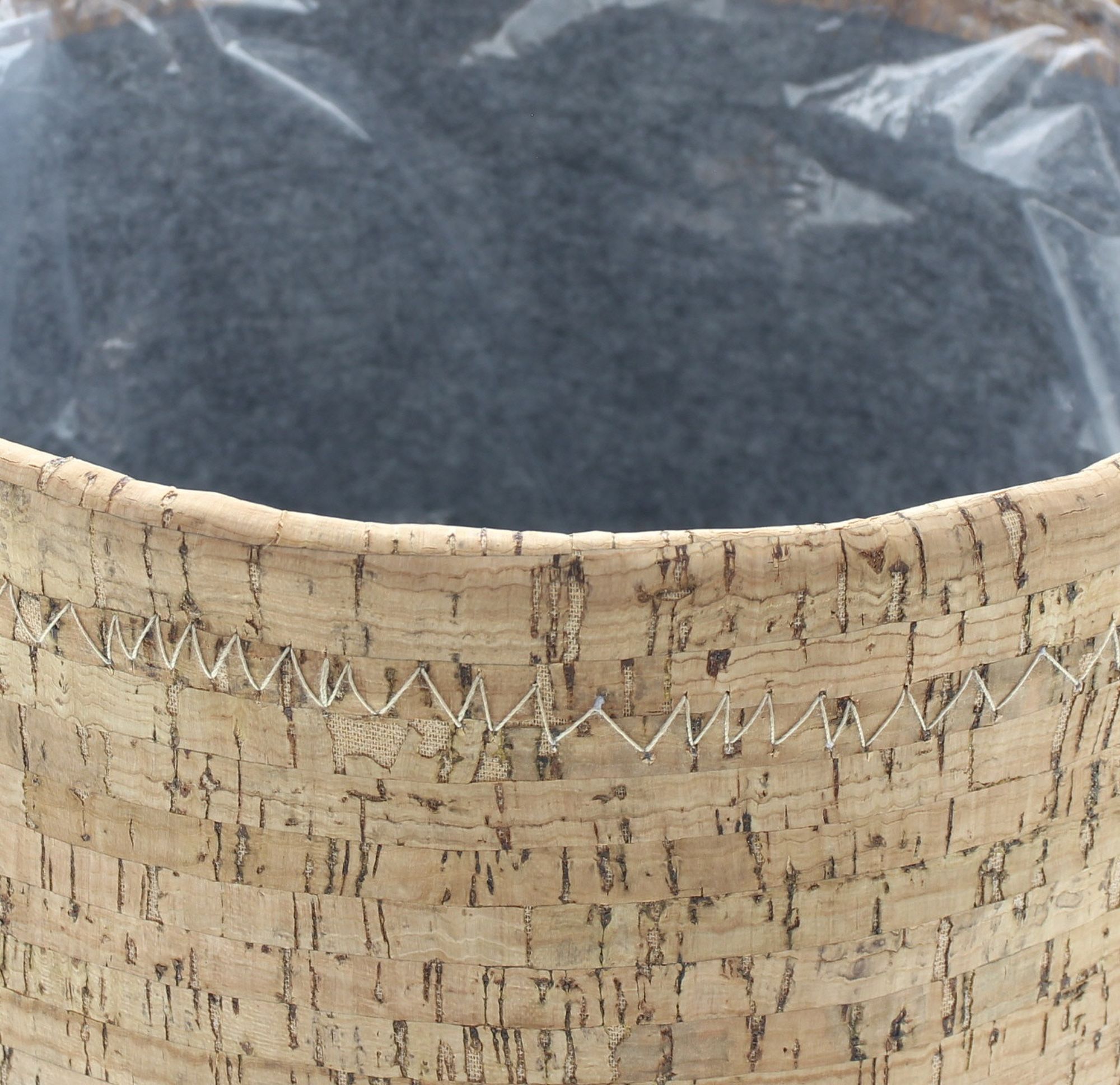 Acheter Lot de 2 cache-pots "liège"  dans la boutique en ligne de Frank Flechtwaren pour Jardinières