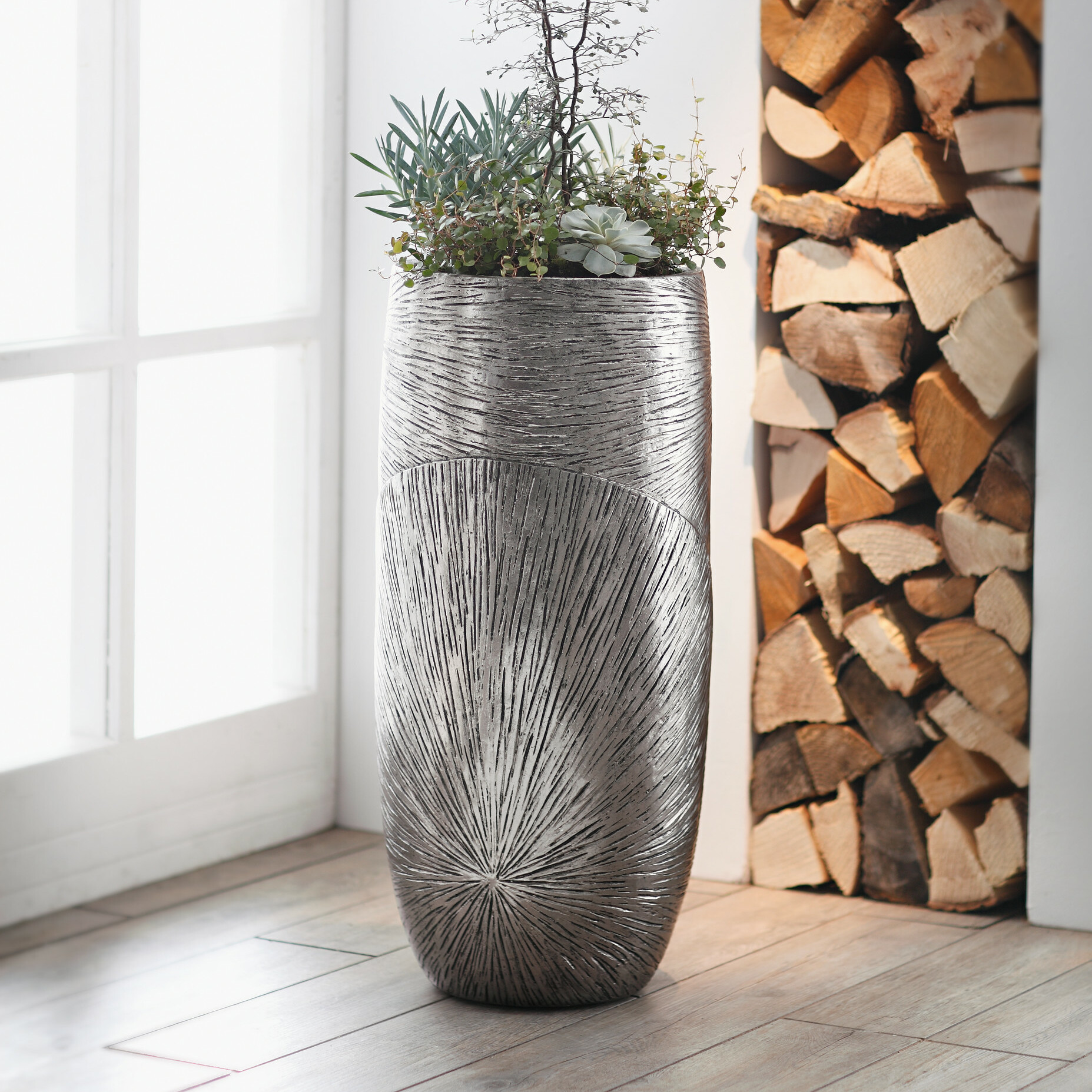 Acheter Cache-pot "brillant"  dans la boutique en ligne de Frank Flechtwaren