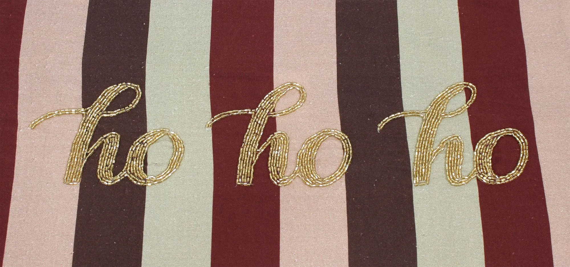 Acheter Housse de coussin « ho ho ho » dans la boutique en ligne de Frank Flechtwaren pour Coussins &amp; remplissages