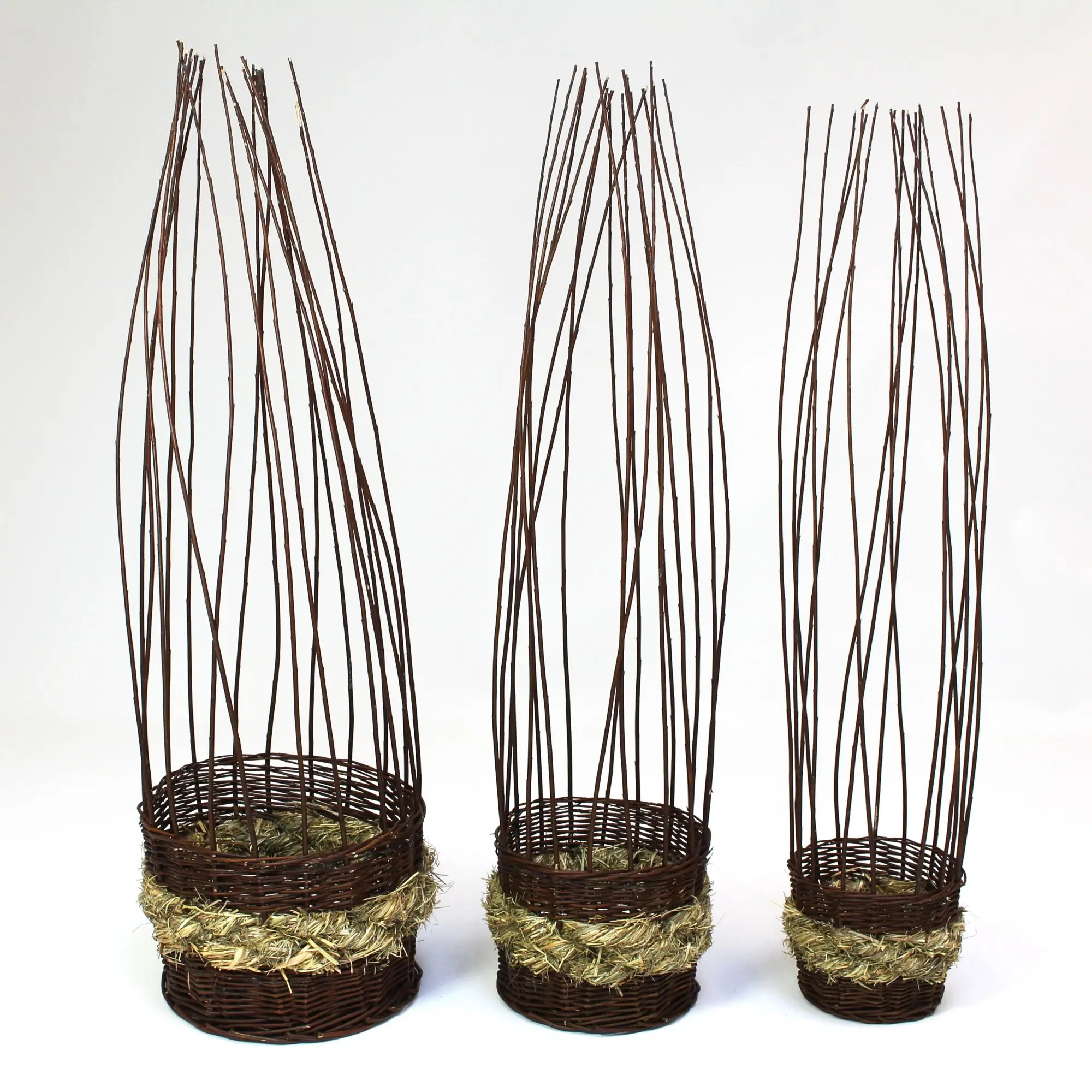 Acheter Lot de 3 corbeilles à plantes "nature" dans la boutique en ligne de Frank Flechtwaren pour Jardinières corbeilles Acheter Lot de 3 corbeilles à plantes "nature" dans la boutique en ligne de Frank Flechtwaren pour Jardinières corbeilles