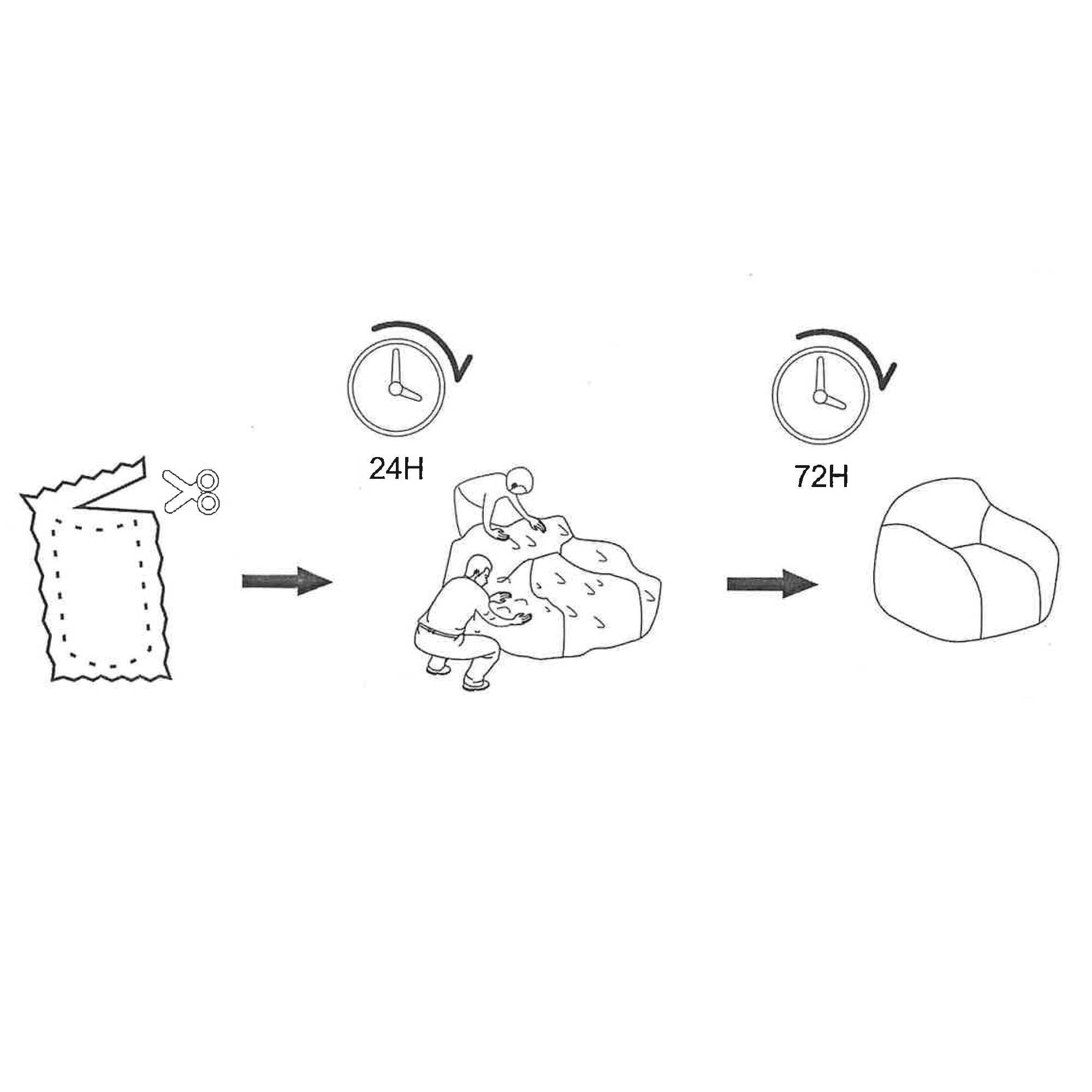 Acheter Chaise câline "Chilling me softly"  dans la boutique en ligne de Frank Flechtwaren pour Salon