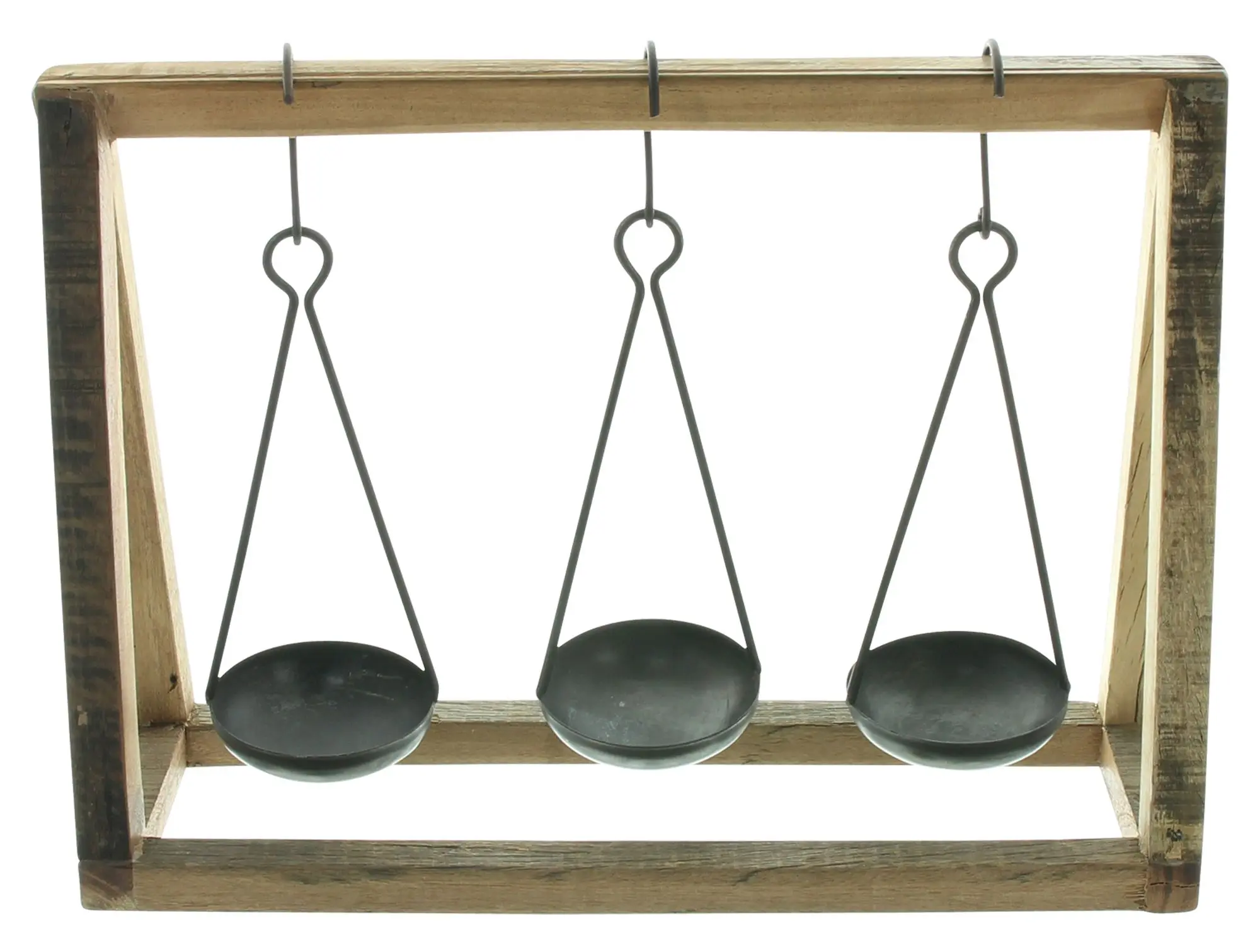 Acheter Décoration en bois " Suspension métallique"  dans la boutique en ligne de Frank Flechtwaren pour Atmosphère vintage