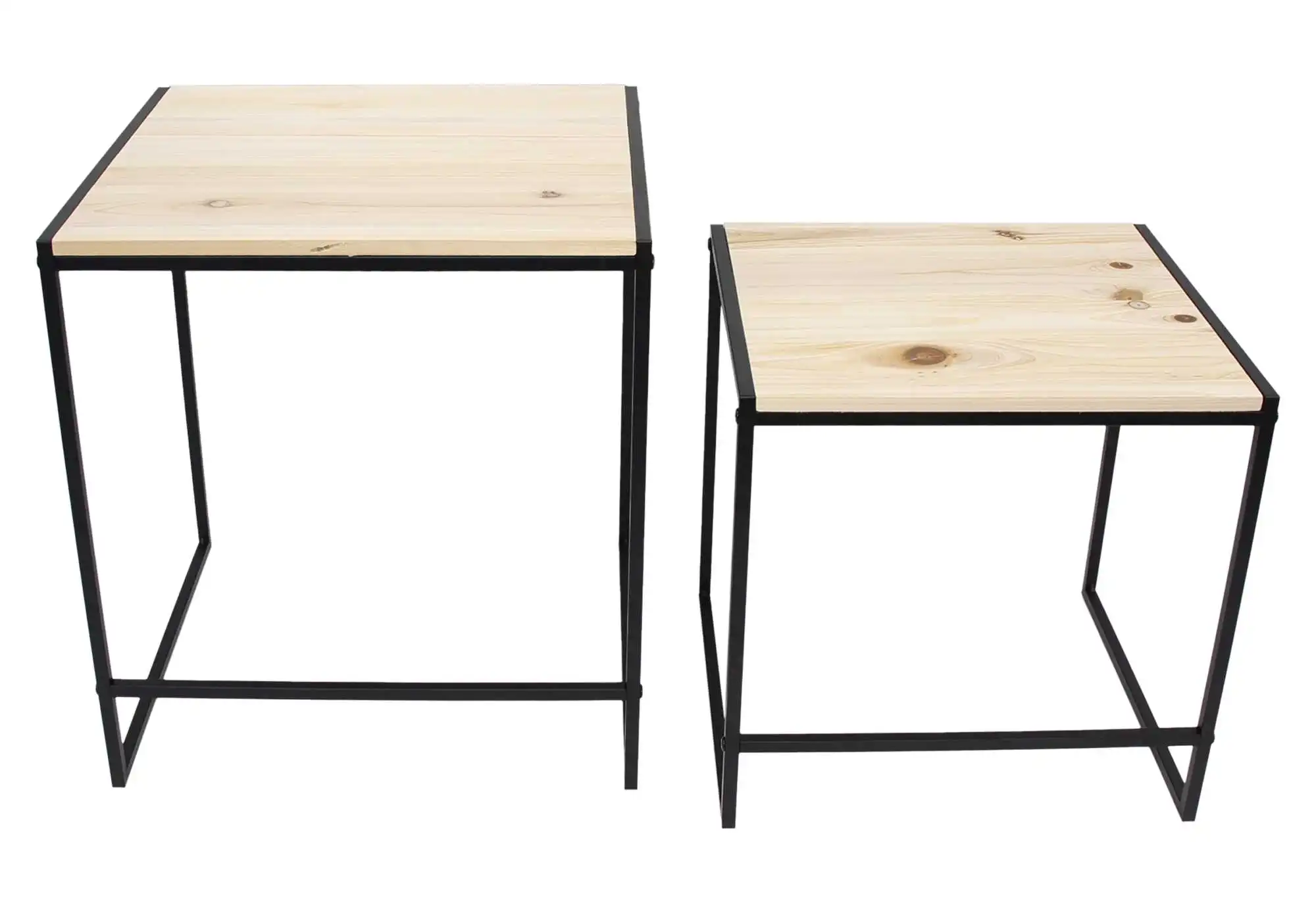 Acheter Lot de 2 tables d'appoint "moderne"  dans la boutique en ligne de Frank Flechtwaren pour Salon