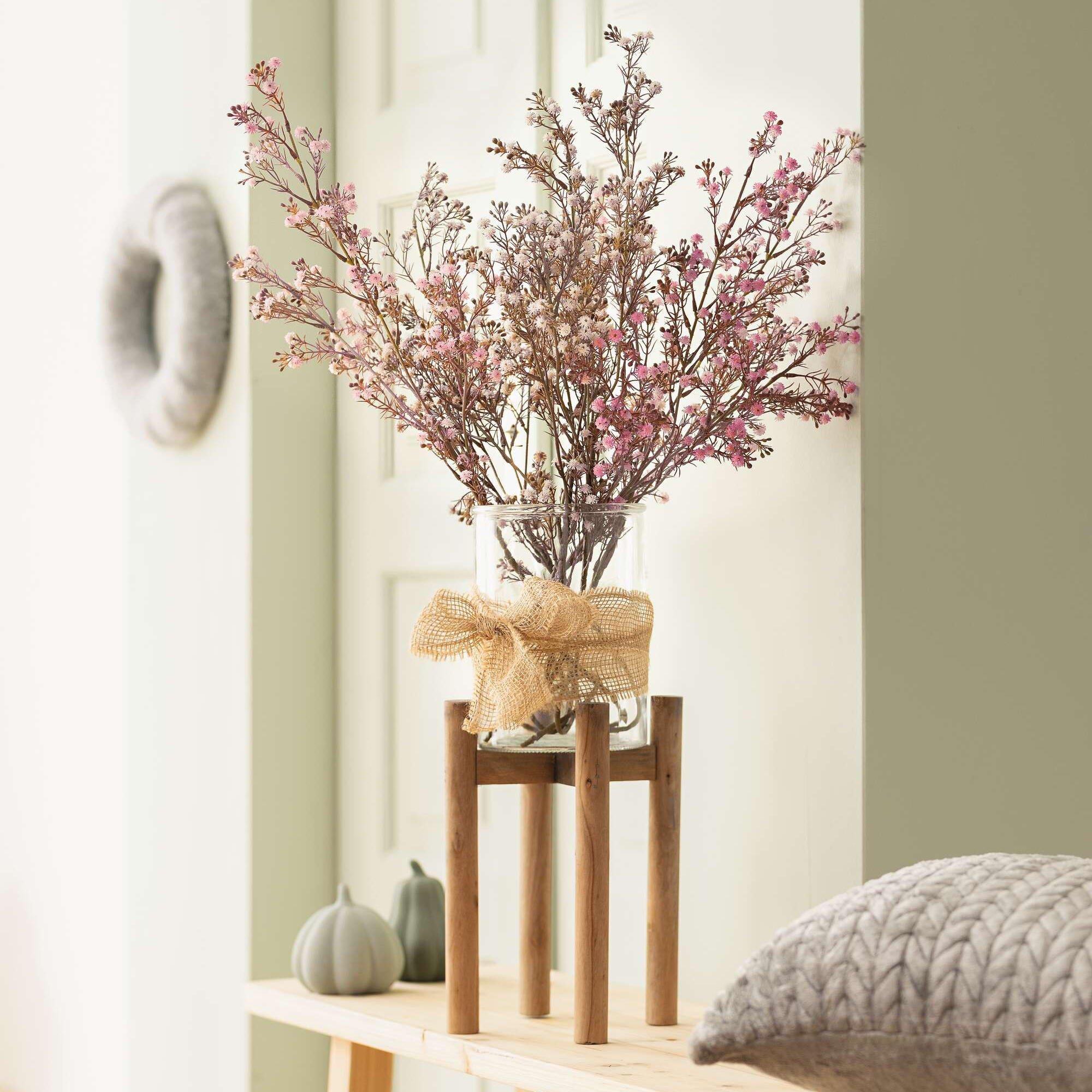 Acheter Photophore "cadre en bois"  dans la boutique en ligne de Frank Flechtwaren