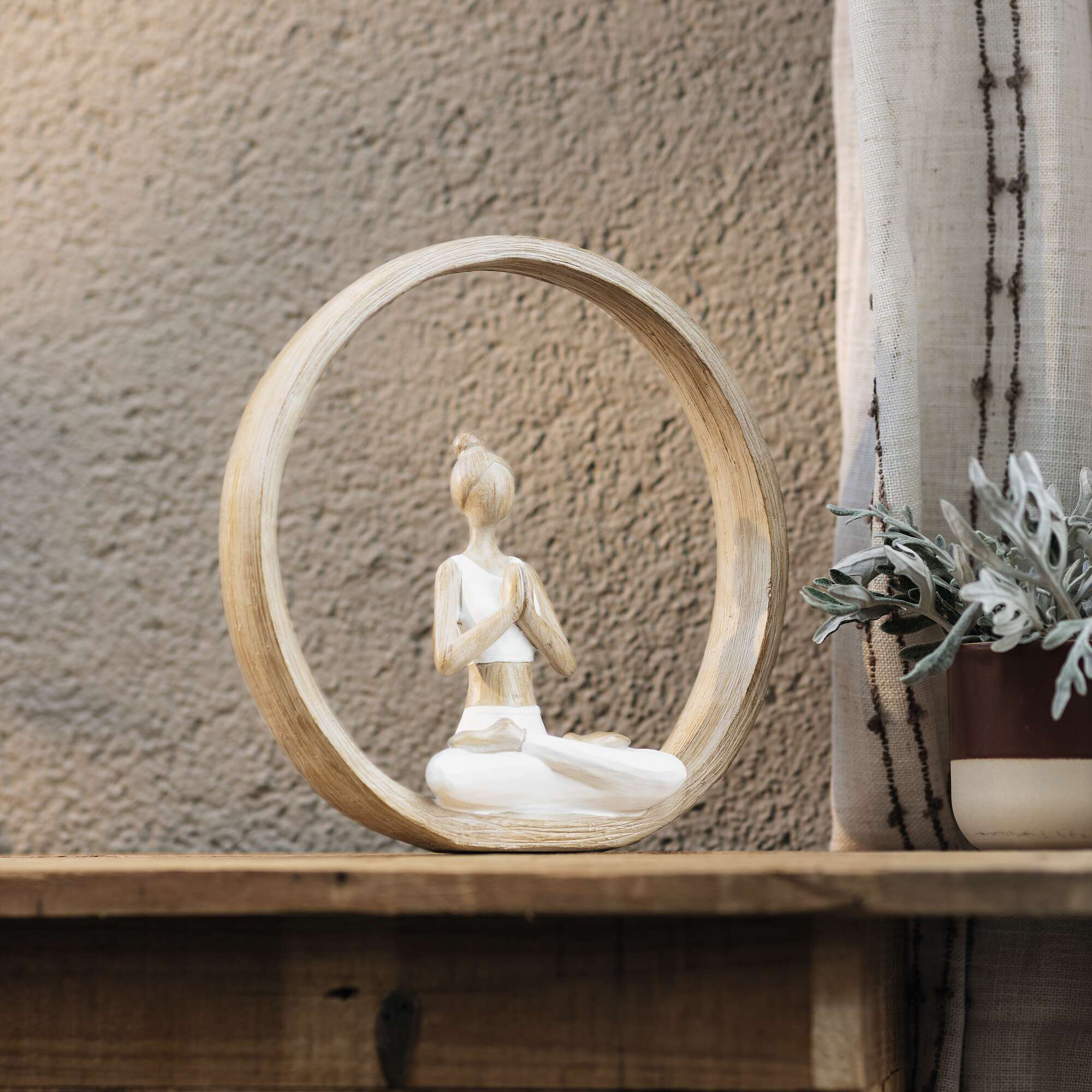Acheter Anneau décoratif "méditation"  dans la boutique en ligne de Frank Flechtwaren