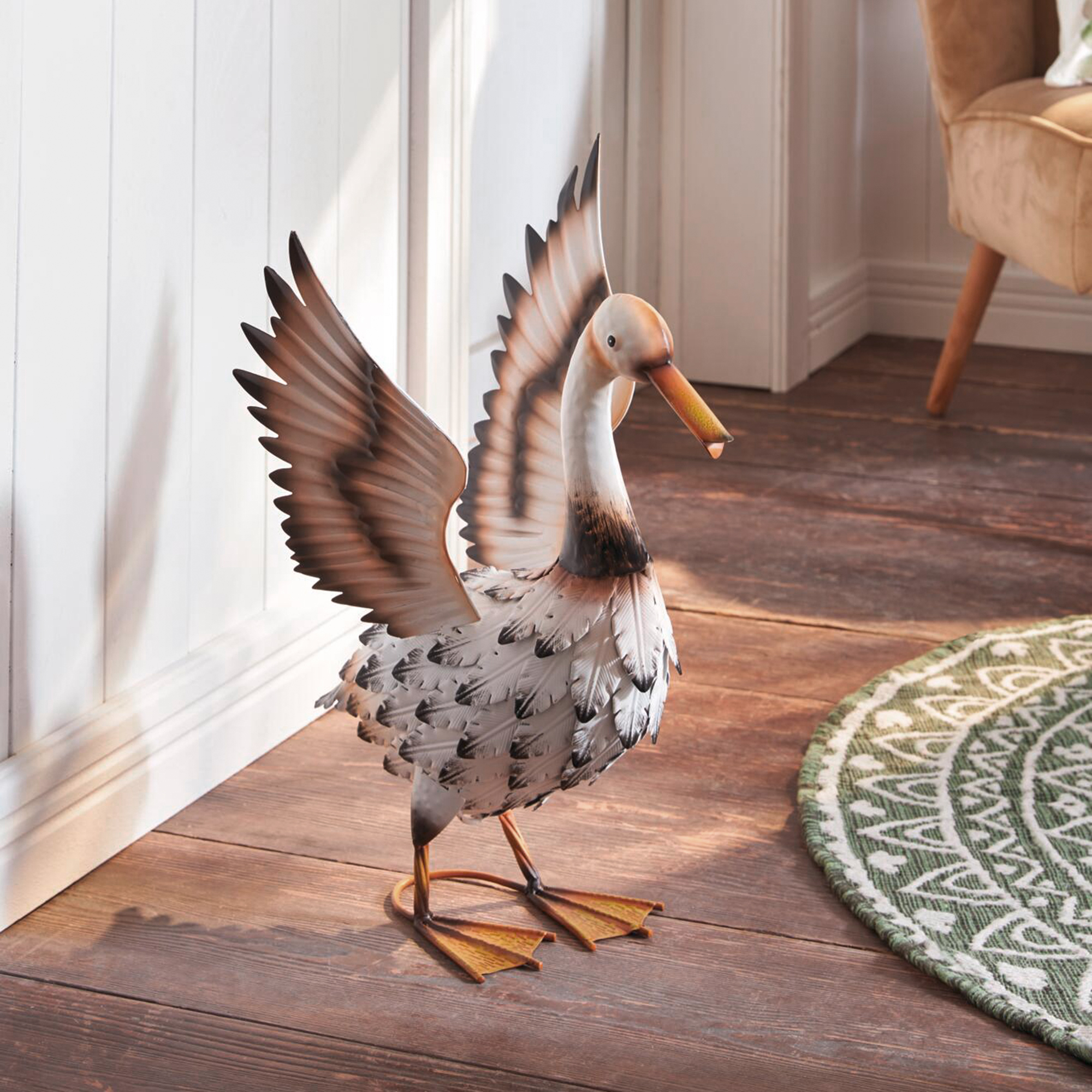 Acheter Figurine "oie"  dans la boutique en ligne de Frank Flechtwaren