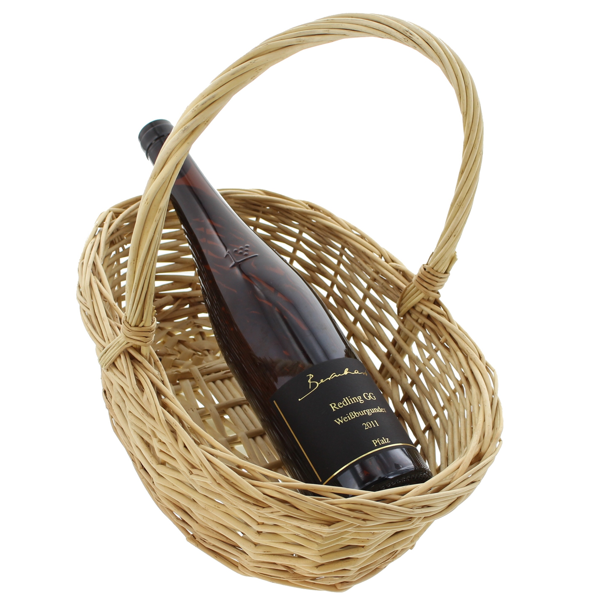 Acheter Panier à anse "blanc naturel", PM  dans la boutique en ligne de Frank Flechtwaren pour Paniers à repassage