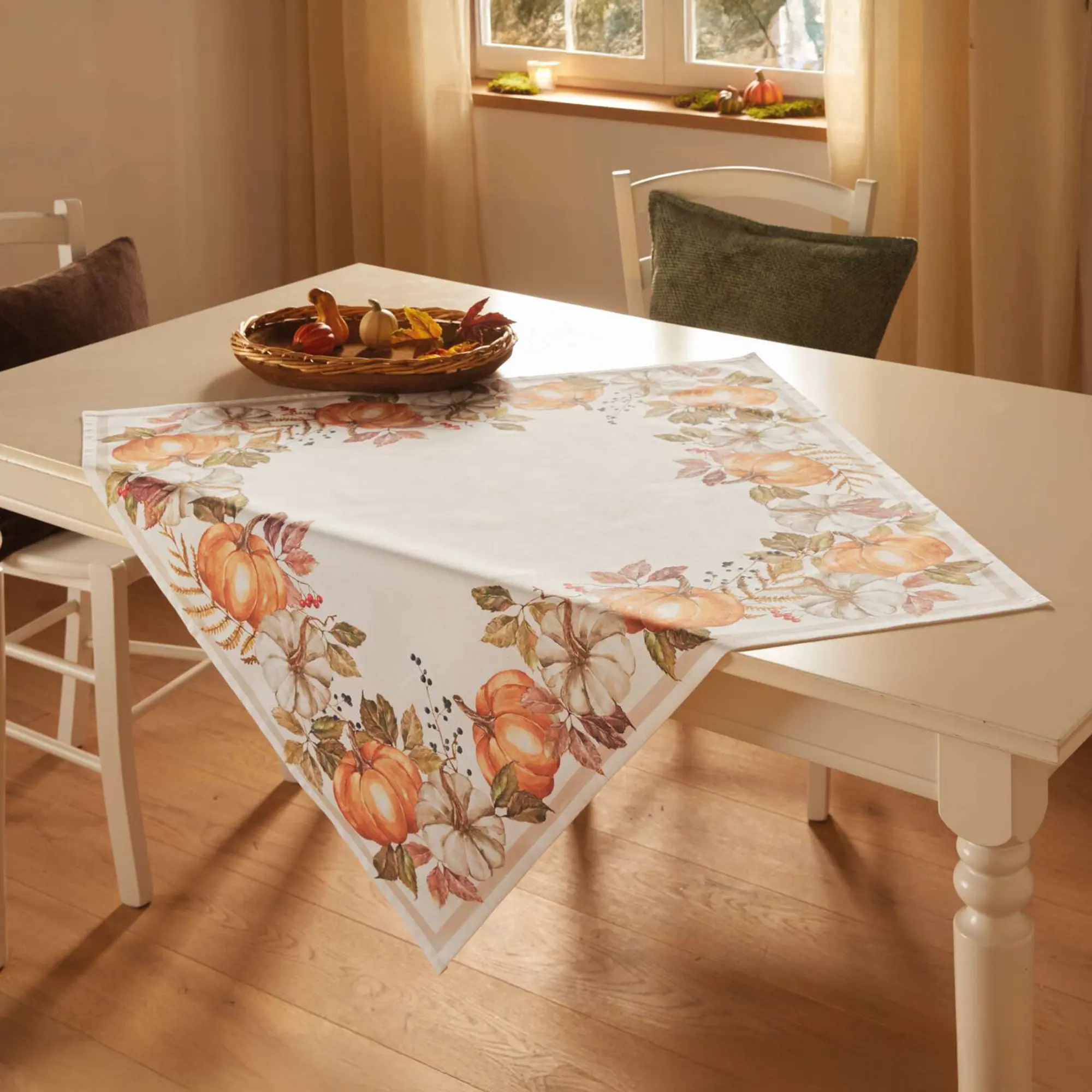 Acheter Nappe "saison des citrouilles"  dans la boutique en ligne de Frank Flechtwaren