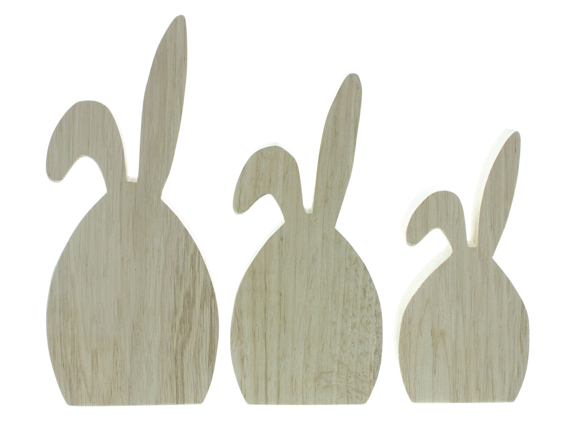 Acheter Lot de 3 lapins "oeuf en porcelaine"  dans la boutique en ligne de Frank Flechtwaren pour Lapin &amp; co