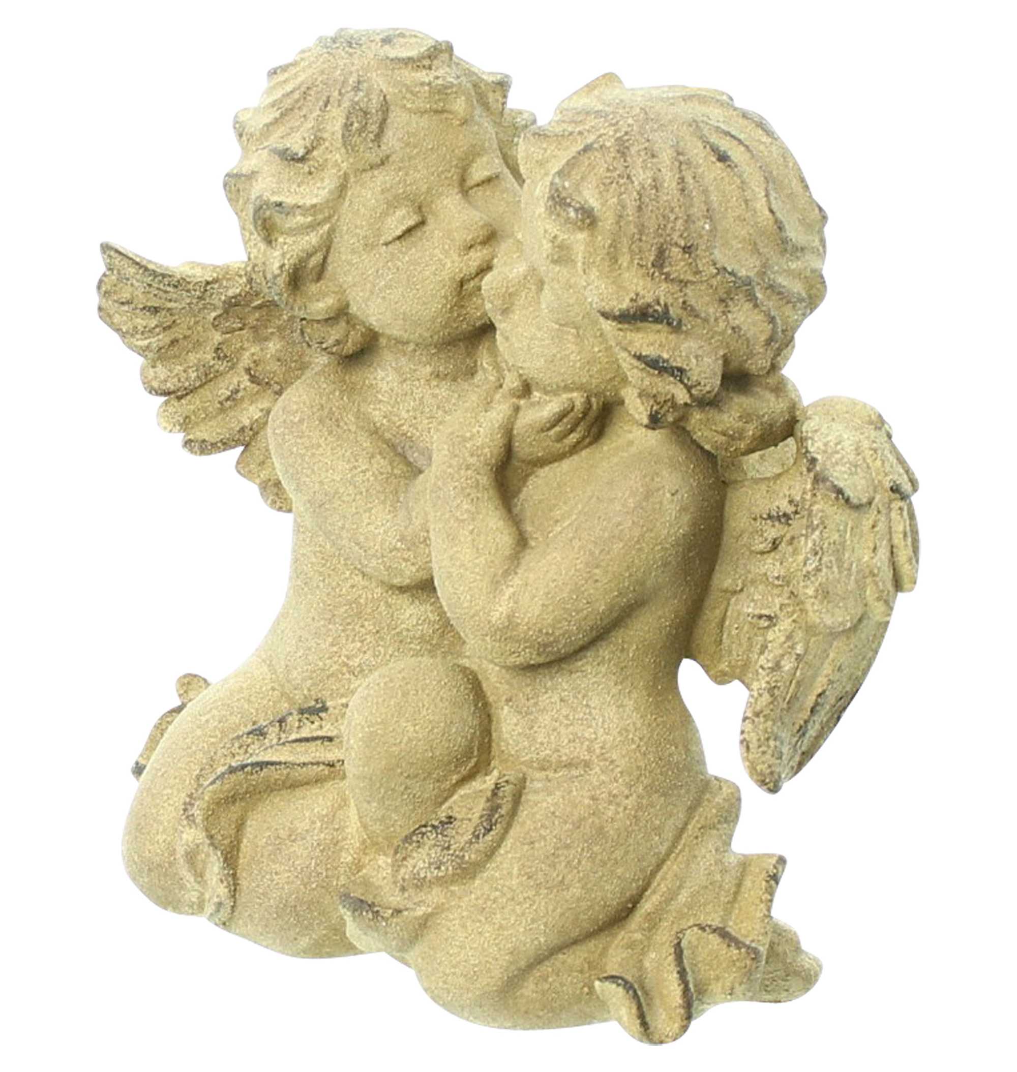 Acheter Couple d'anges "bisous"  dans la boutique en ligne de Frank Flechtwaren pour Figurines de jardin