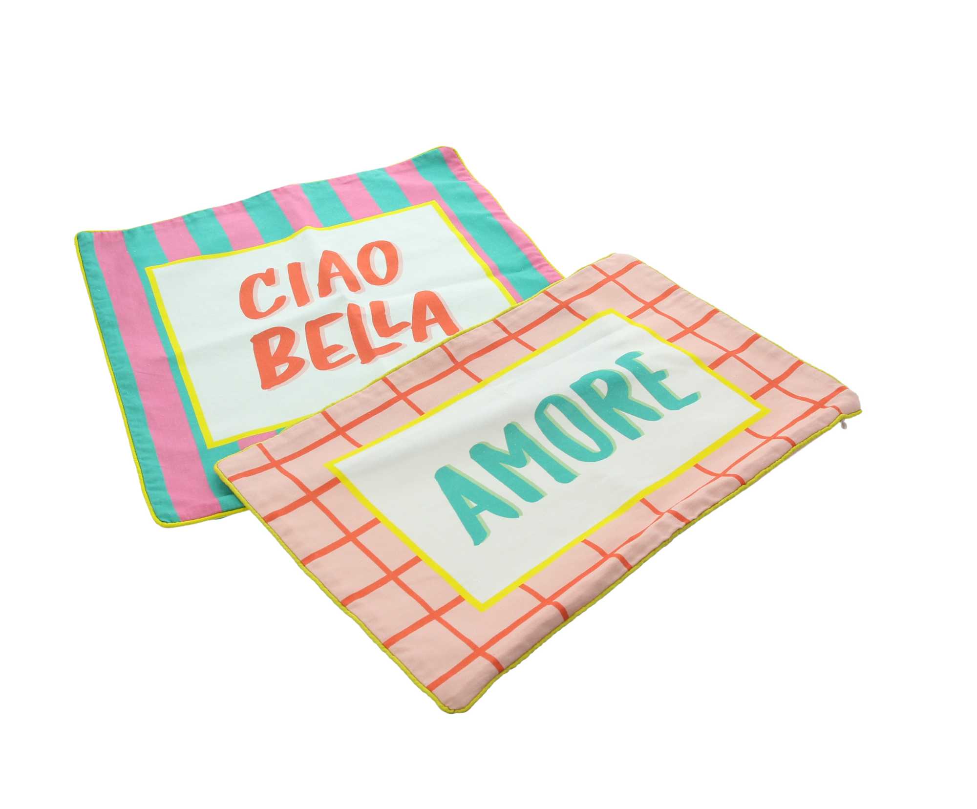 Acheter Lot de 2 housses de coussin "Italie" dans la boutique en ligne de Frank Flechtwaren pour Remplissages Acheter Lot de 2 housses de coussin "Italie" dans la boutique en ligne de Frank Flechtwaren pour Remplissages