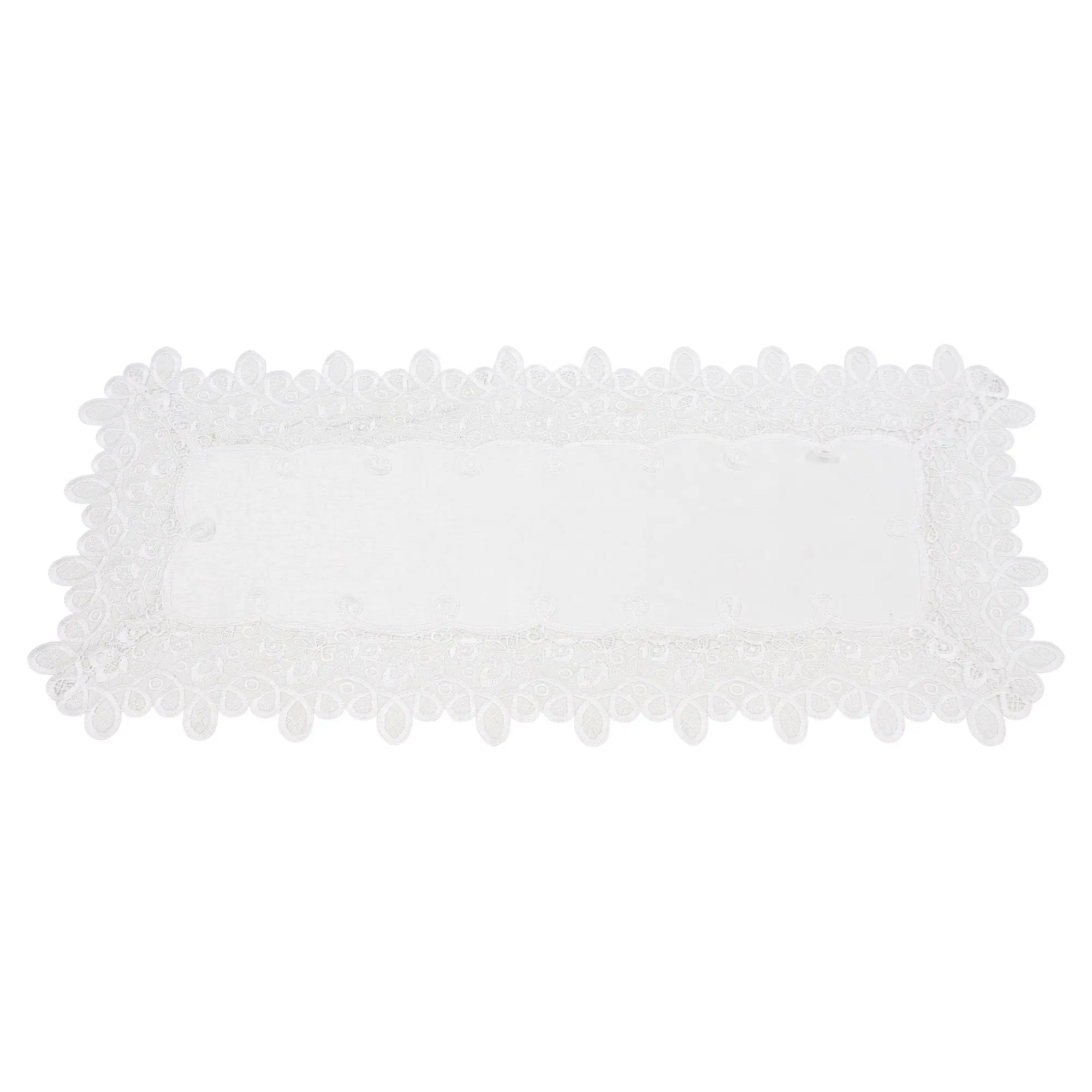 Acheter Chemin de table « Petites fleurs en dentelle »  dans la boutique en ligne de Frank Flechtwaren pour Chemins de table