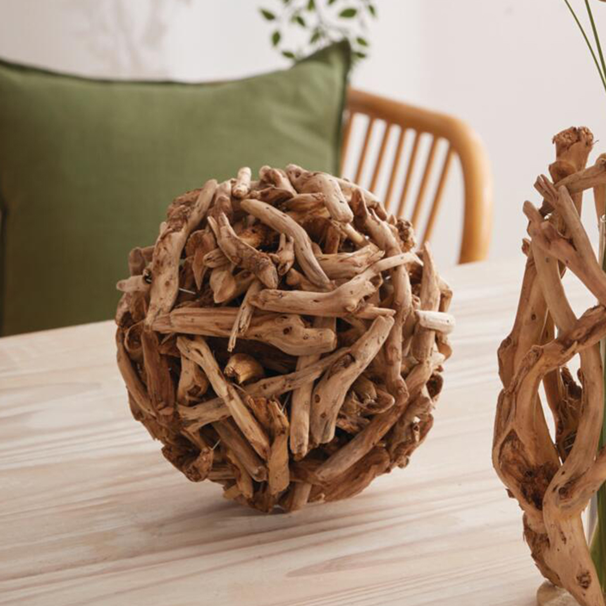 Acheter Sphère "Bois de racine"  dans la boutique en ligne de Frank Flechtwaren