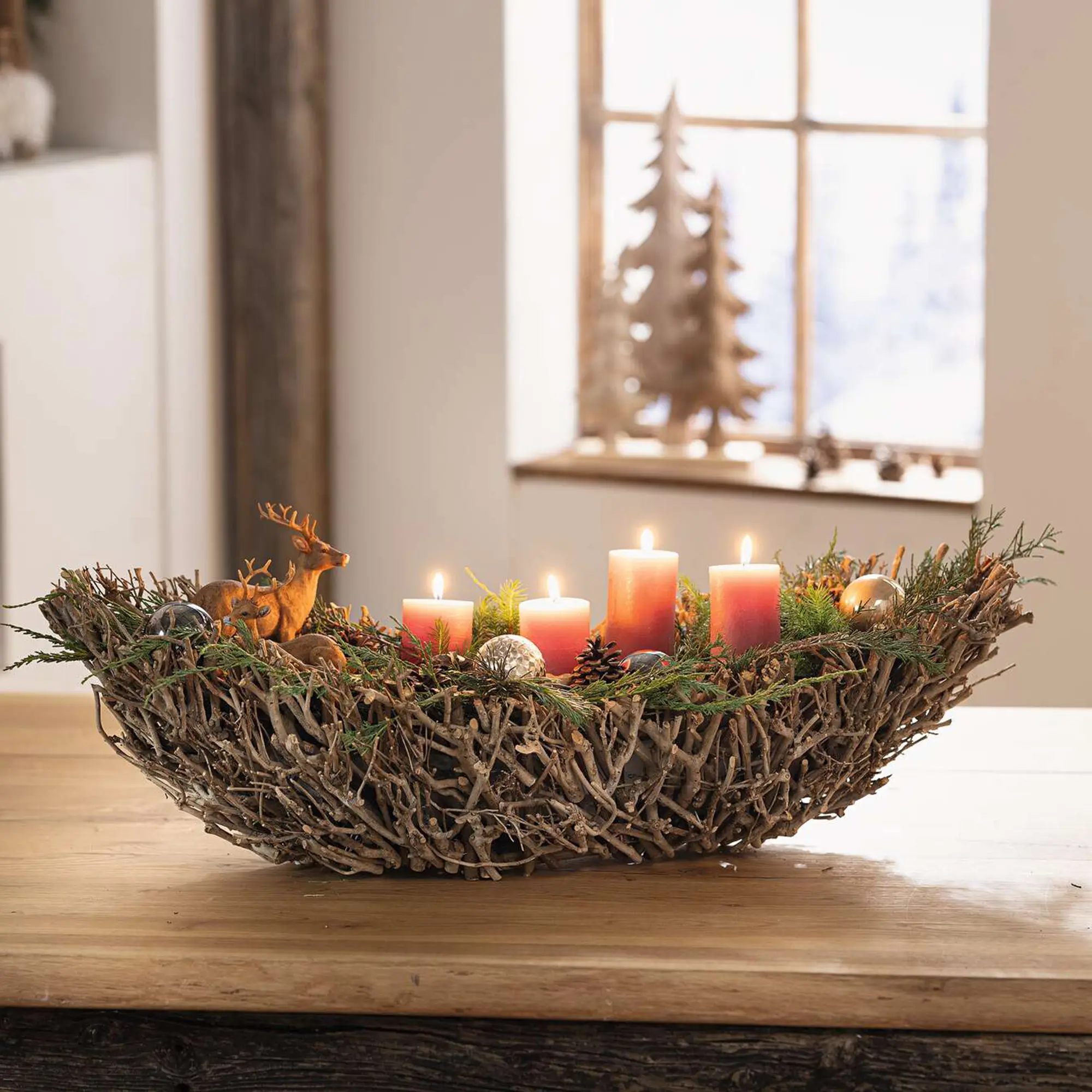 Acheter Coupe décorative "ramifiée"  dans la boutique en ligne de Frank Flechtwaren