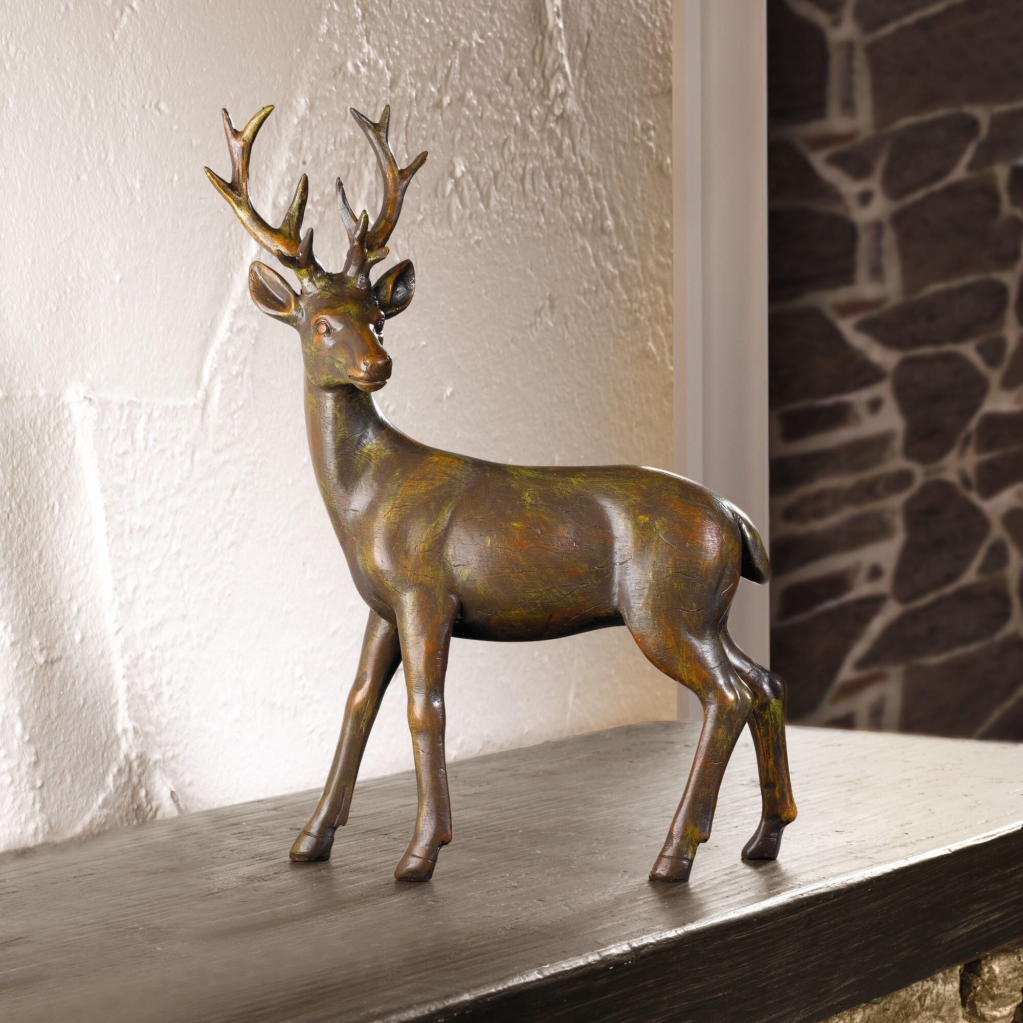 Acheter Figurine de décoration "cerf"  dans la boutique en ligne de Frank Flechtwaren