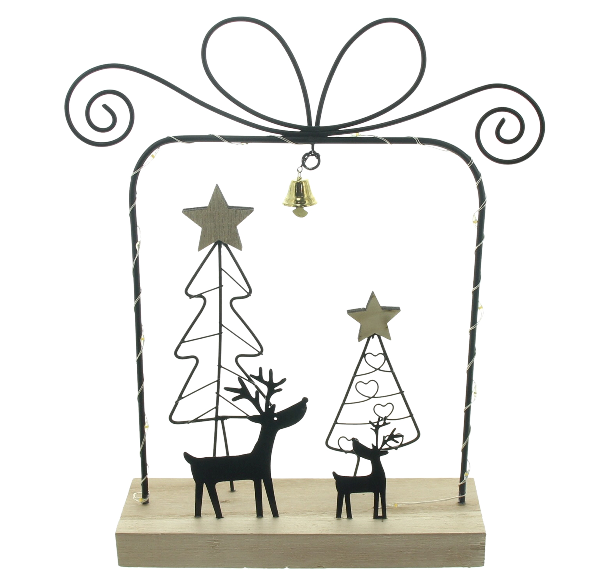 Acheter Cadeau décoratif LED "Black"  dans la boutique en ligne de Frank Flechtwaren pour Décoration LED