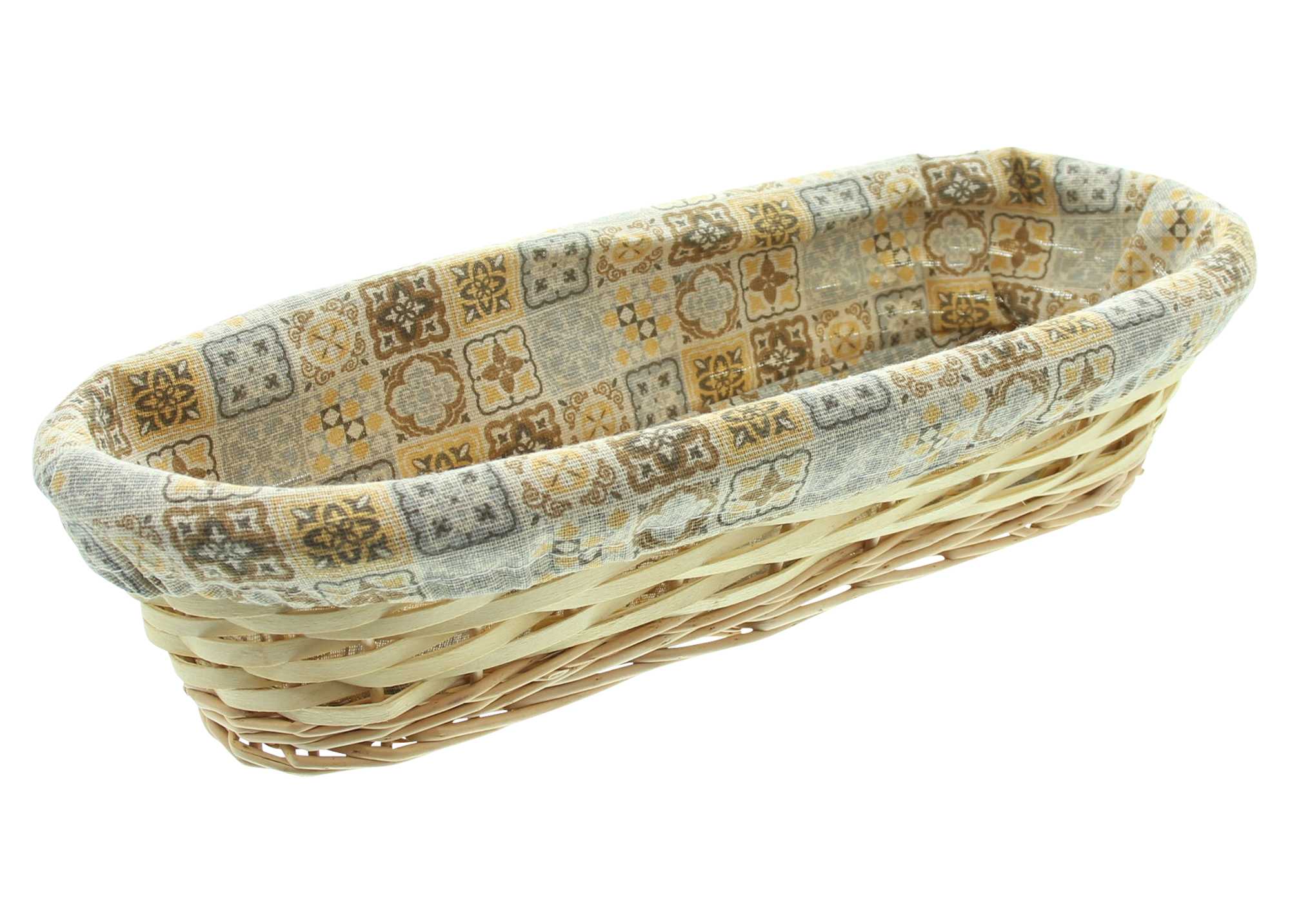Acheter Panier de remplissage "Mosaïque", long  dans la boutique en ligne de Frank Flechtwaren pour Cuisine