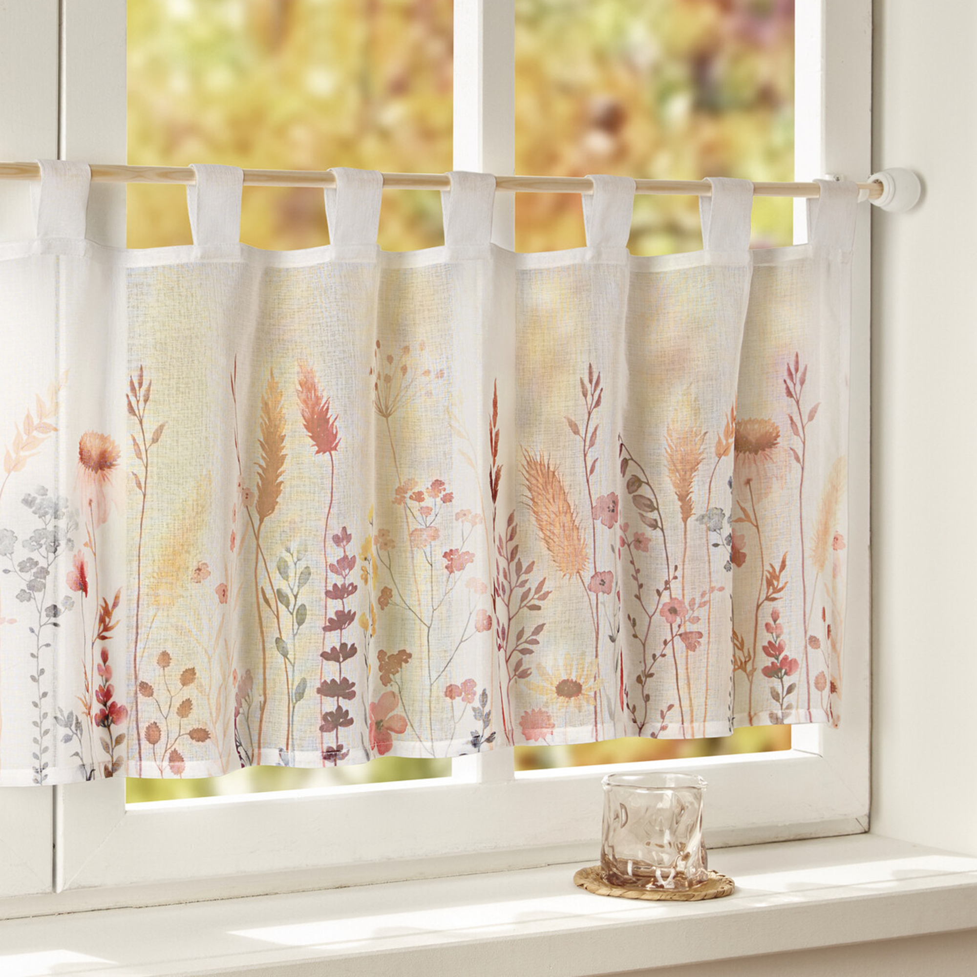 Acheter Rideau de fenêtre "Blossom Love"  dans la boutique en ligne de Frank Flechtwaren