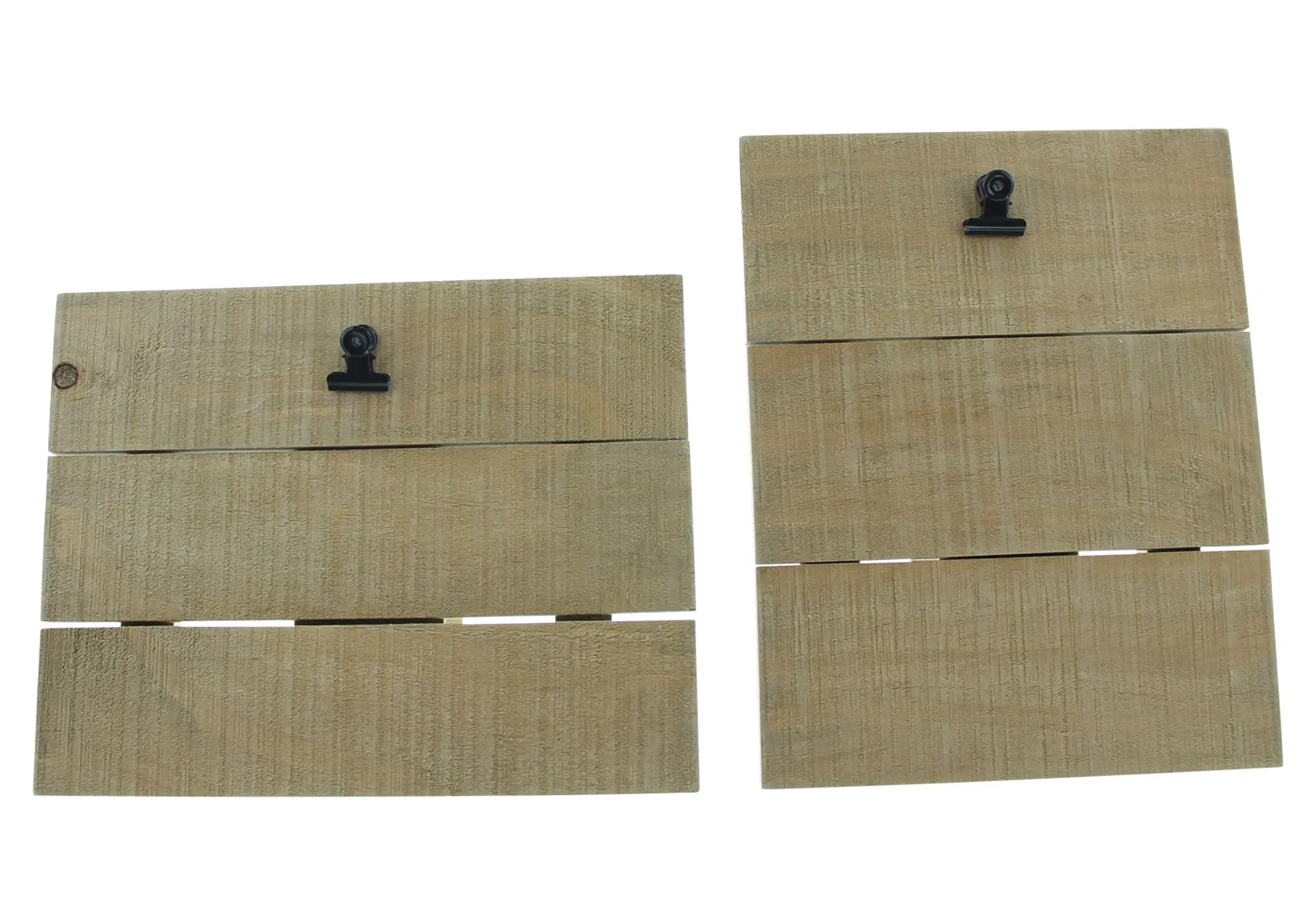 Acheter Lot de 2 supports photos "bois"  dans la boutique en ligne de Frank Flechtwaren pour Toiles &amp; cadres