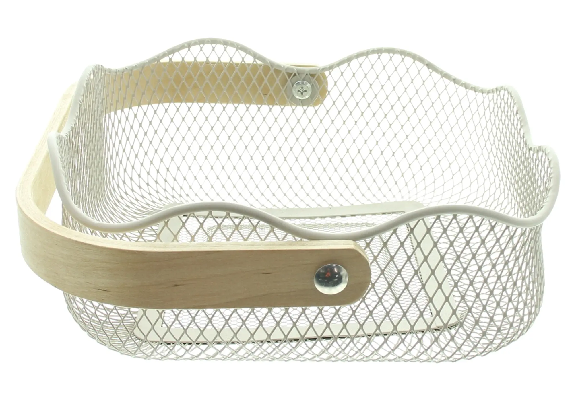 Acheter Panier métal "bord ondulé"  dans la boutique en ligne de Frank Flechtwaren pour Paniers de remplissage &amp; universels