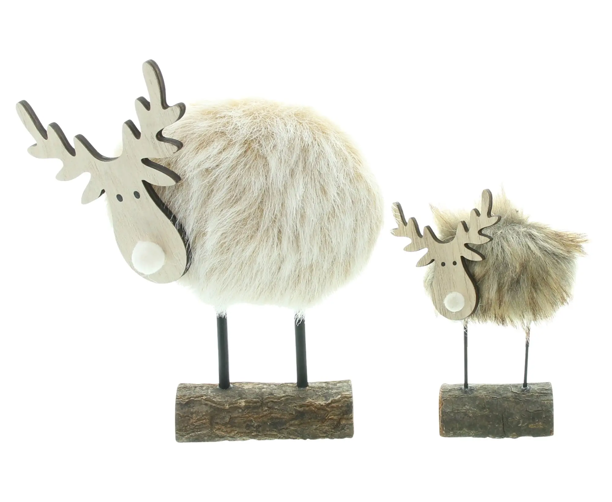 Acheter Lot de 2 figurines "Elan"  dans la boutique en ligne de Frank Flechtwaren pour Figurines