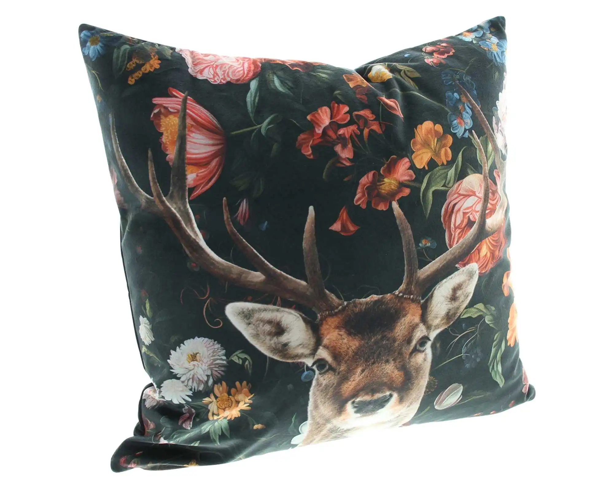 Acheter Housse de coussin "cerf fleuri" dans la boutique en ligne de Frank Flechtwaren pour Remplissages Acheter Housse de coussin "cerf fleuri" dans la boutique en ligne de Frank Flechtwaren pour Remplissages