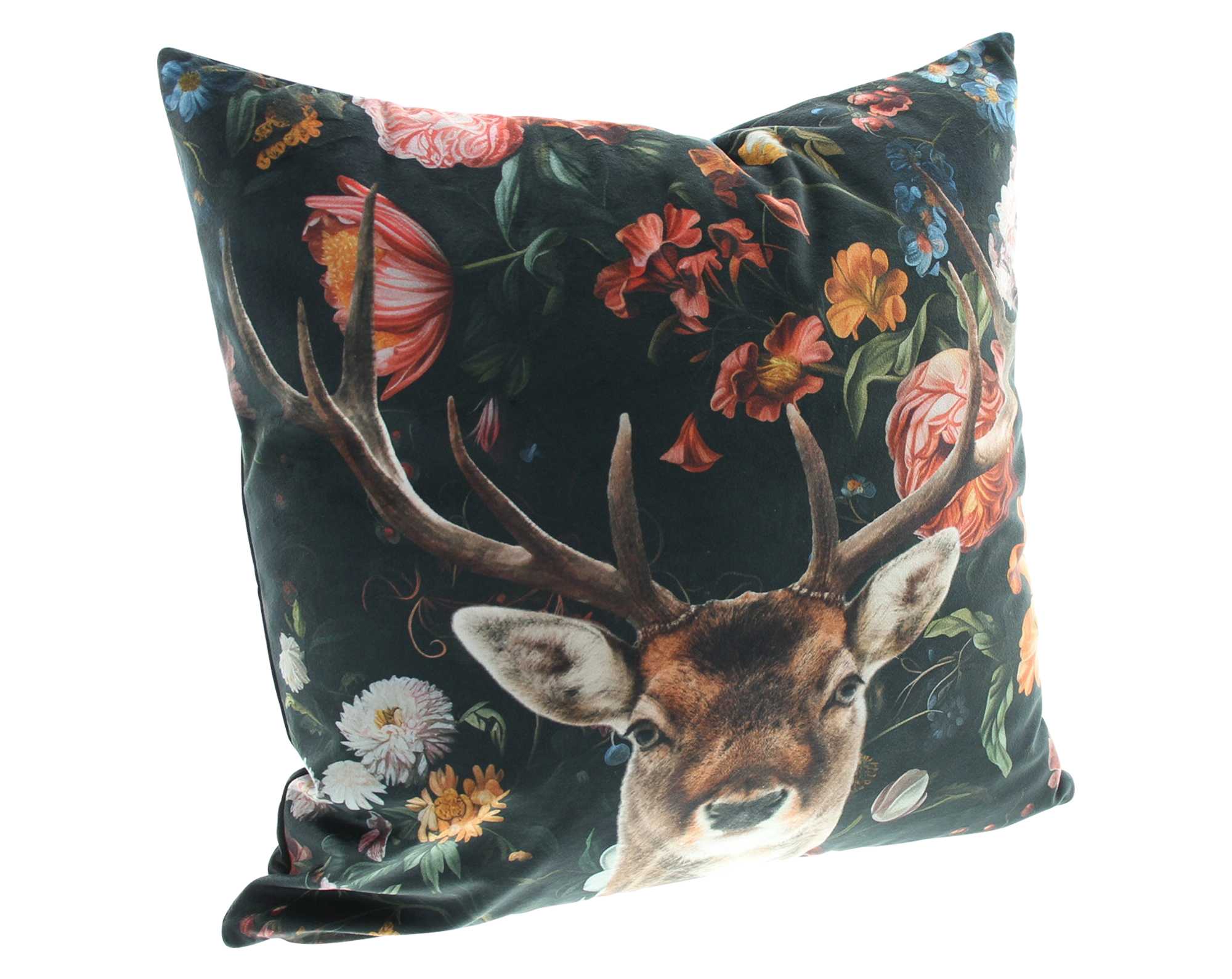 Acheter Housse de coussin "cerf fleuri" dans la boutique en ligne de Frank Flechtwaren pour Remplissages Acheter Housse de coussin "cerf fleuri" dans la boutique en ligne de Frank Flechtwaren pour Remplissages