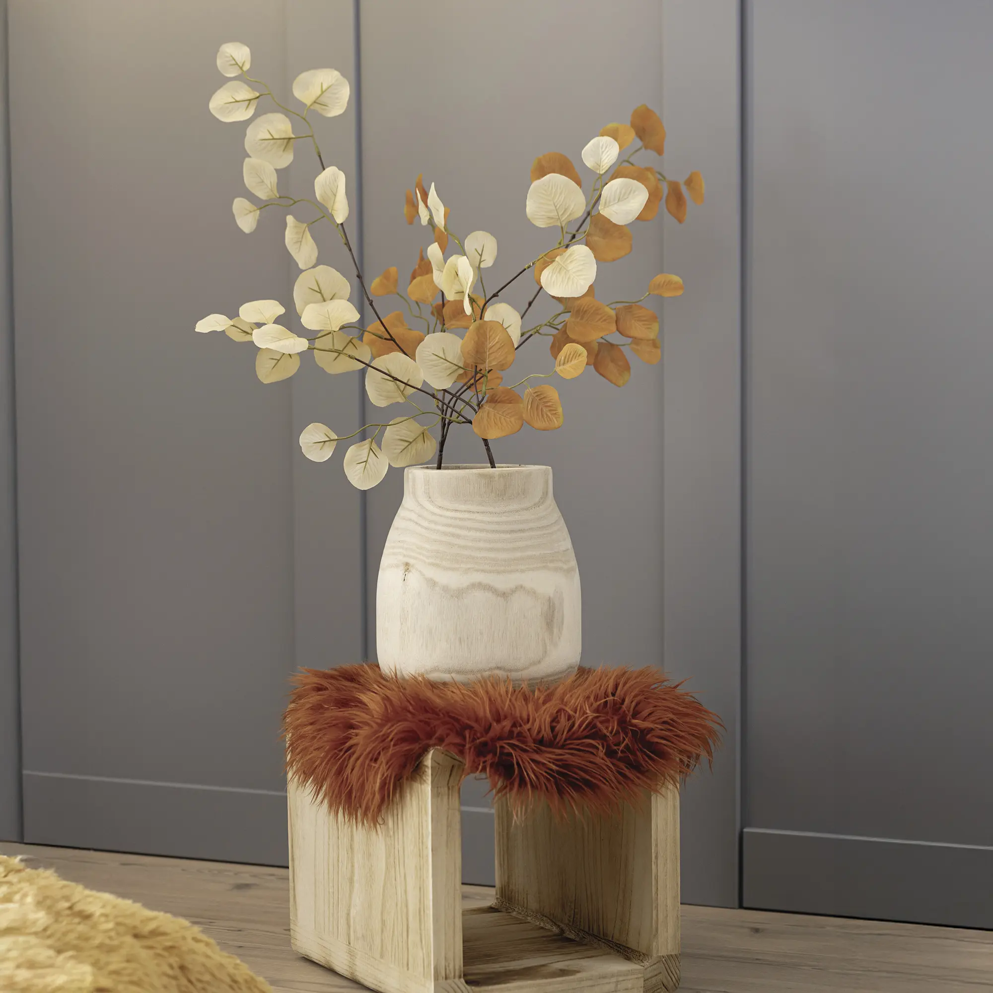 Acheter Lot de 2 plantes artificielles "branche feuillue"  dans la boutique en ligne de Frank Flechtwaren pour Plantes artificielles