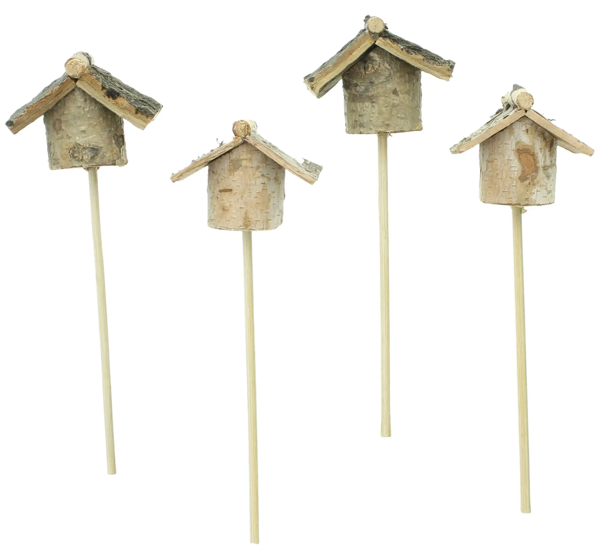Acheter Lot de 4 piques "maisonnette"  dans la boutique en ligne de Frank Flechtwaren pour Pâques