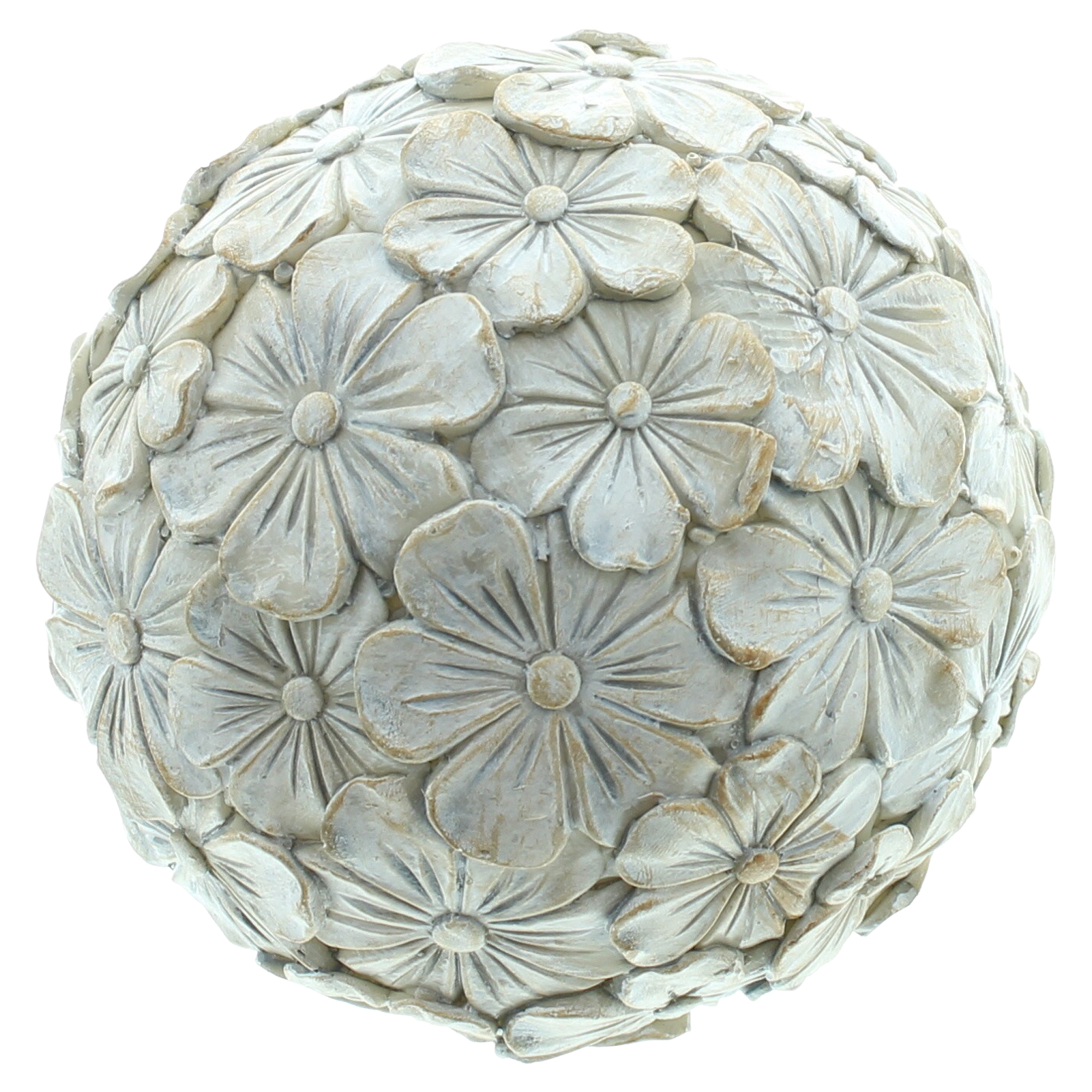 Acheter Lot de 2 boules "fleurs"  dans la boutique en ligne de Frank Flechtwaren pour Boules décoratives