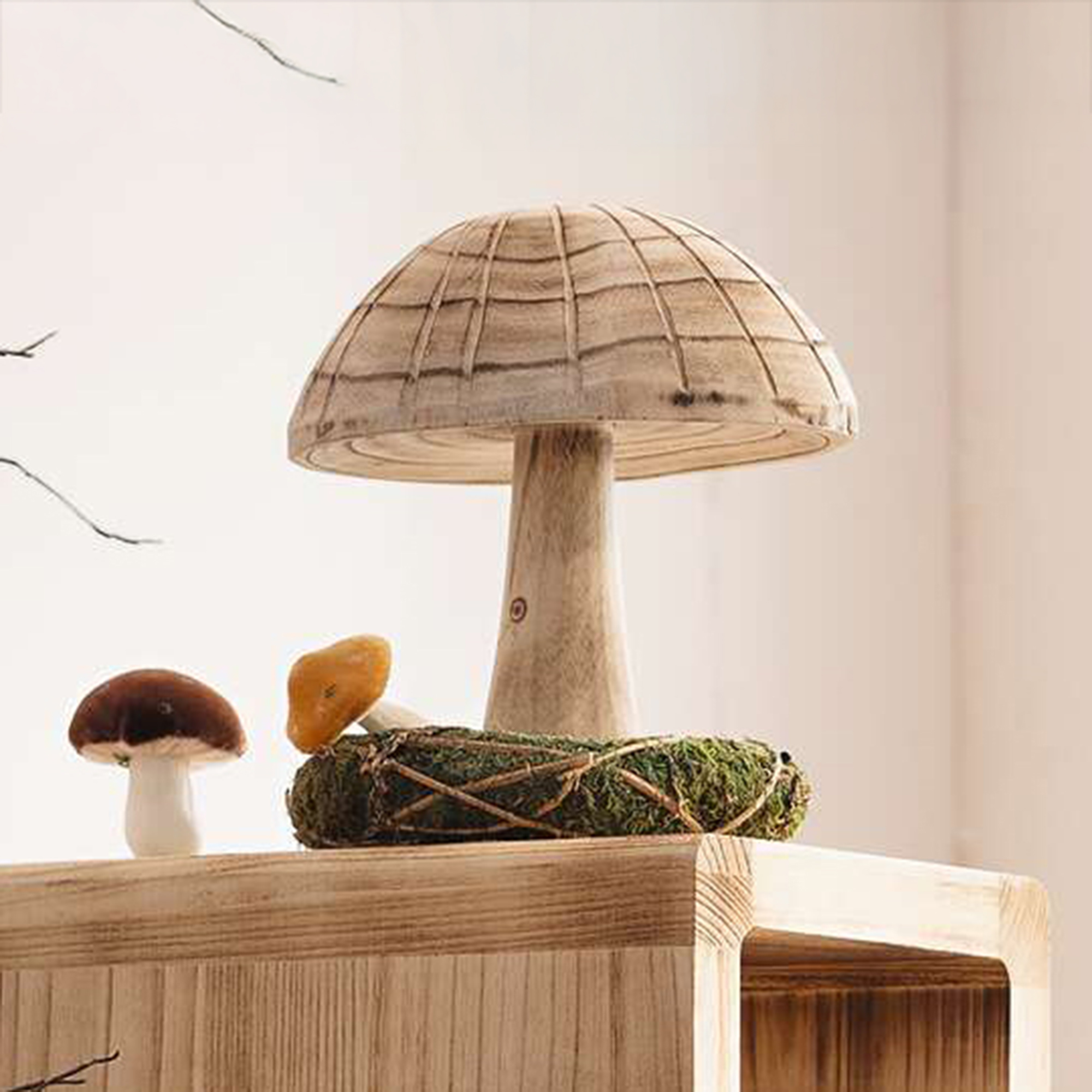 Acheter Décoration en bois "Mushroom"  dans la boutique en ligne de Frank Flechtwaren