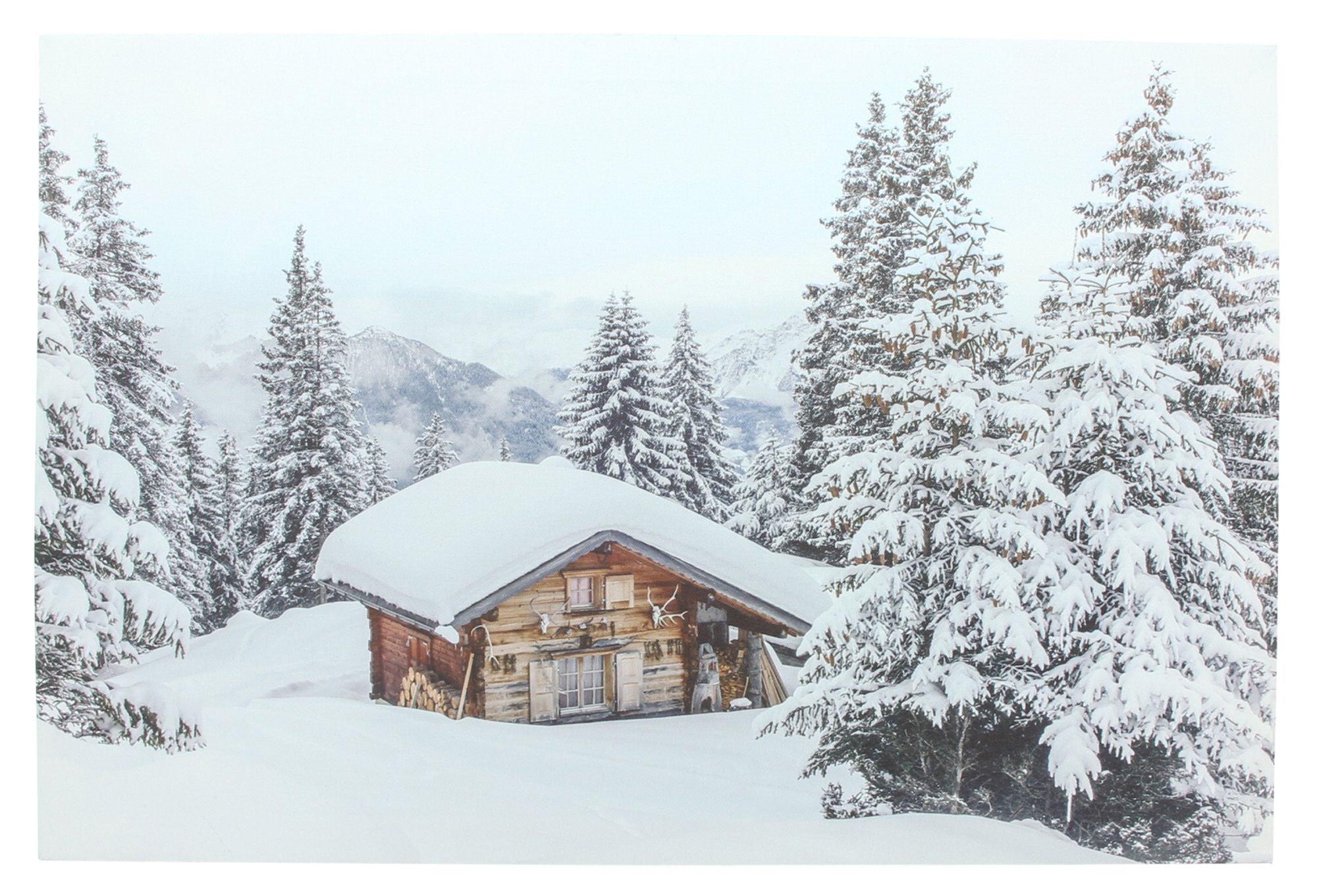 Acheter Tableau LED "hiver"  dans la boutique en ligne de Frank Flechtwaren pour Décorations murales