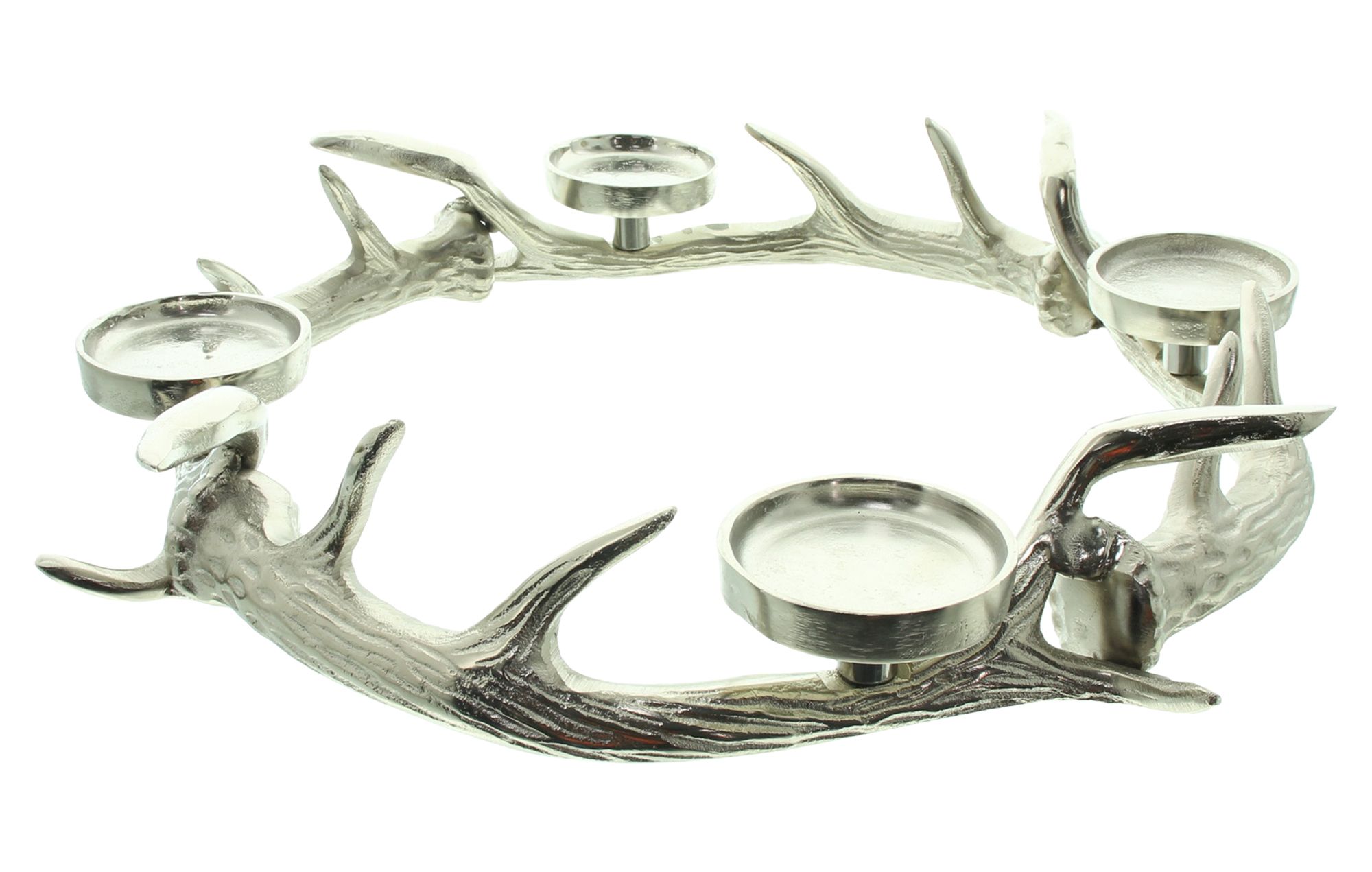 Acheter Couronne de l'Avent « Bois de cerf »  dans la boutique en ligne de Frank Flechtwaren pour Promenade en forêt