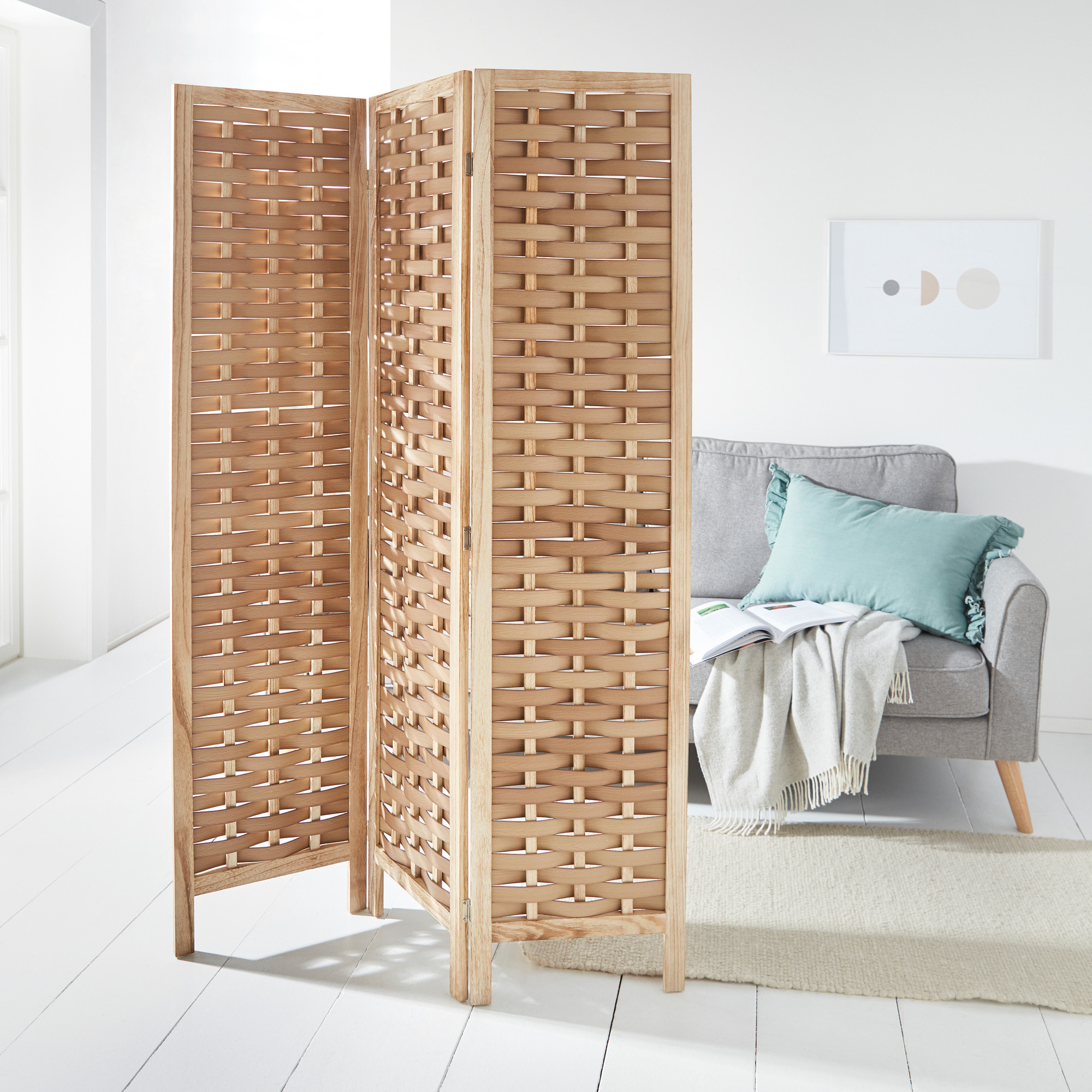 Acheter Paravent "l'art du tressage"  dans la boutique en ligne de Frank Flechtwaren