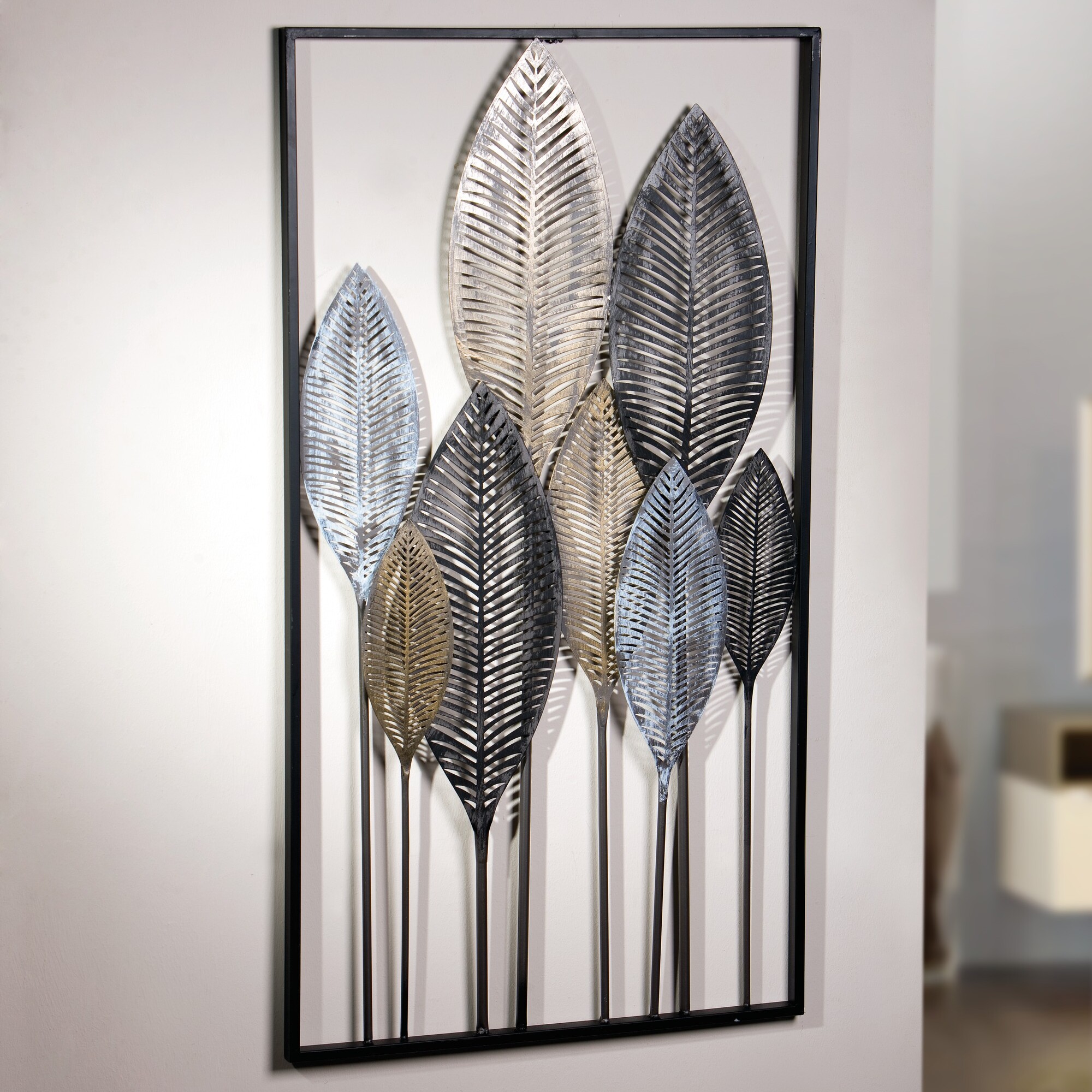 Acheter Cadre mural "feuilles"  dans la boutique en ligne de Frank Flechtwaren