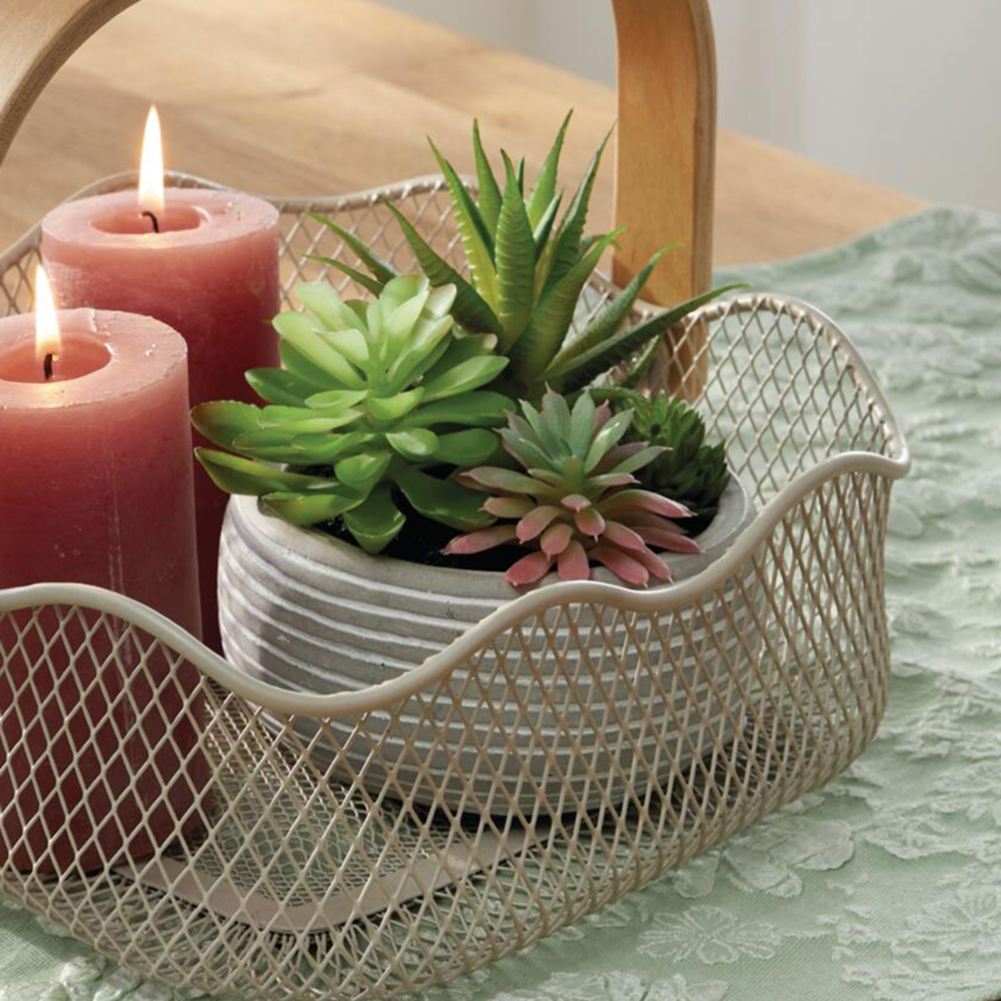 Acheter Plante artificielle en pot "succulente"  dans la boutique en ligne de Frank Flechtwaren