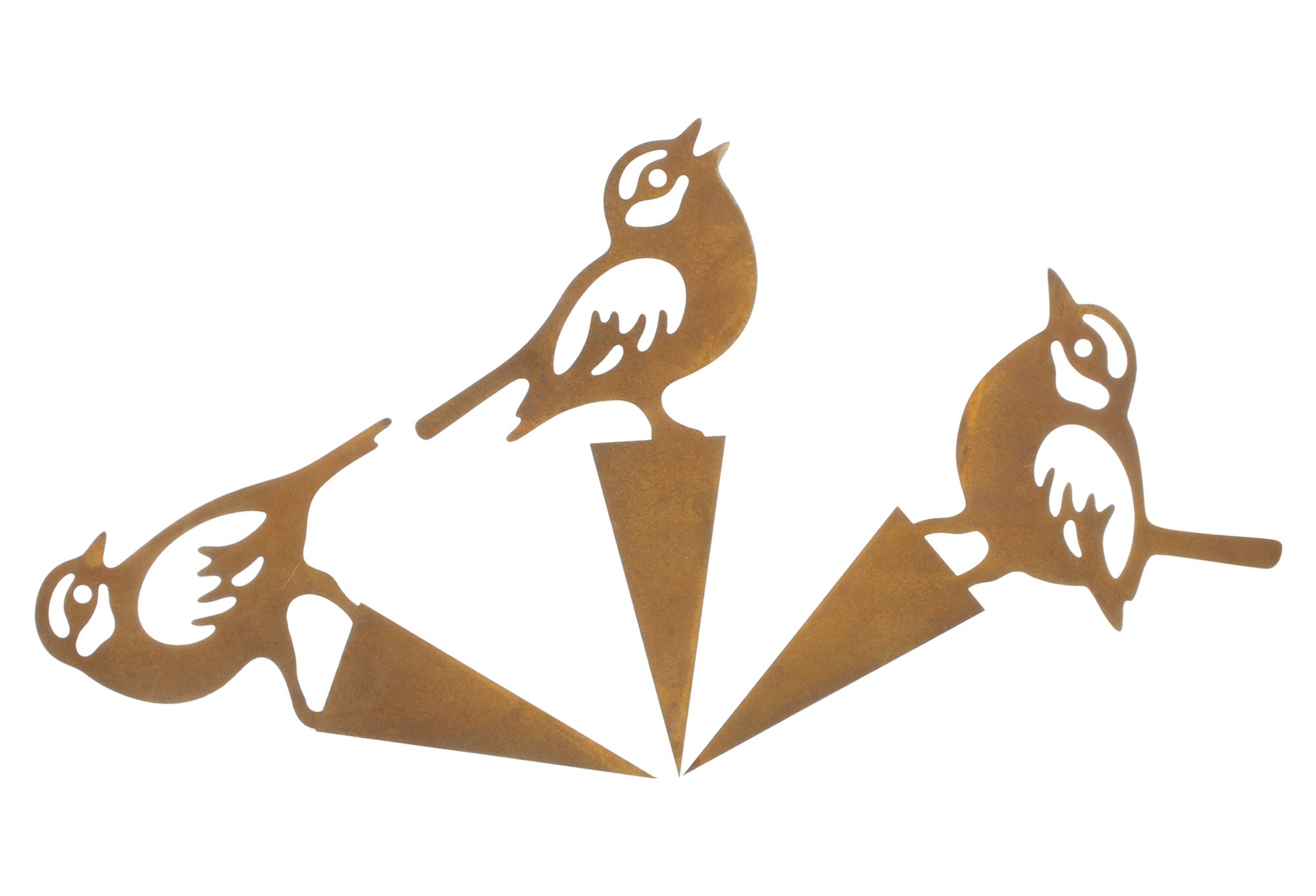 Acheter Lot de 3 fiches "oiseaux"  dans la boutique en ligne de Frank Flechtwaren pour Pics de jardin