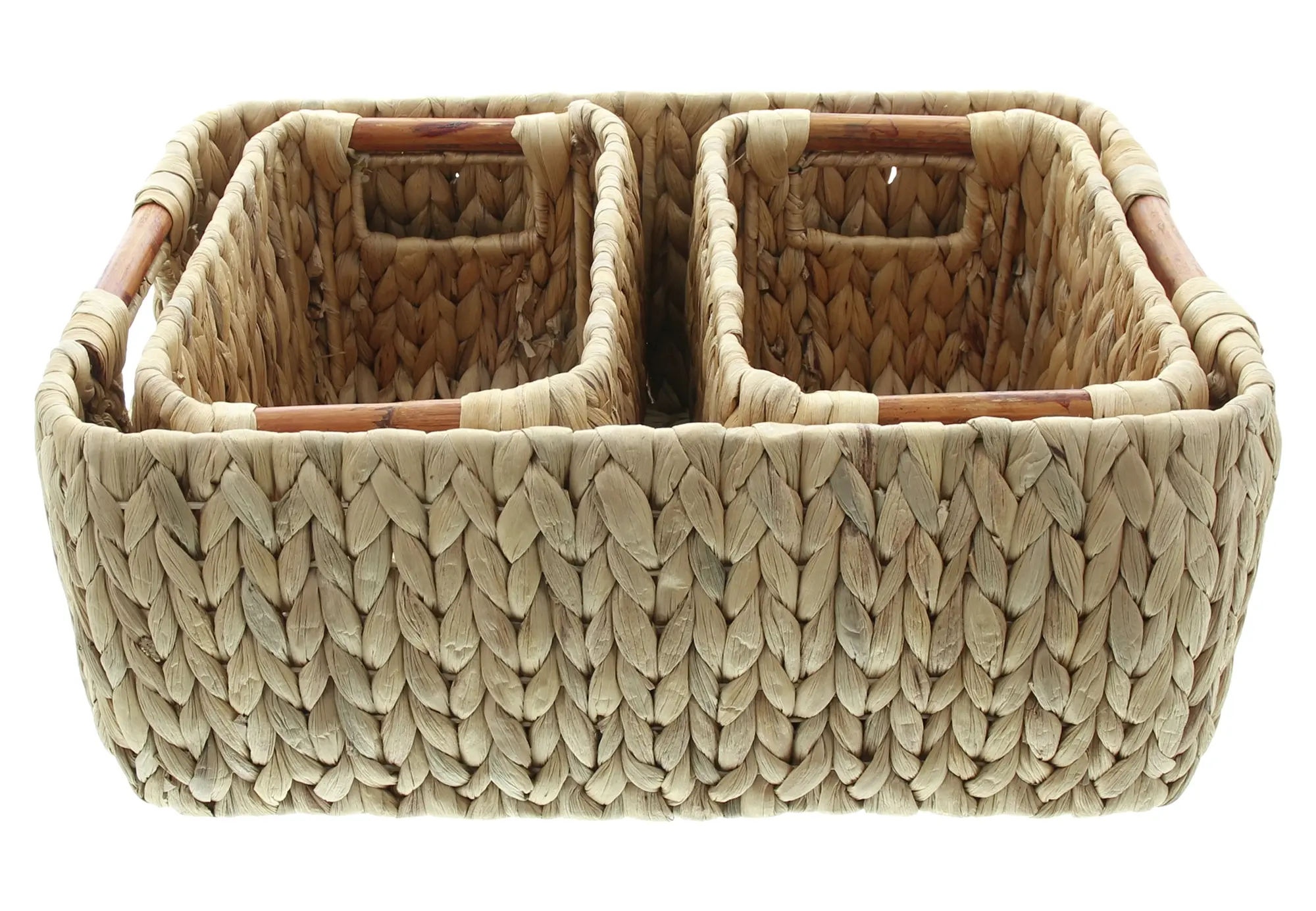 Acheter Set de rangement "jacinthe d'eau", 3 pcs.  dans la boutique en ligne de Frank Flechtwaren pour Paniers de remplissage &amp; universels