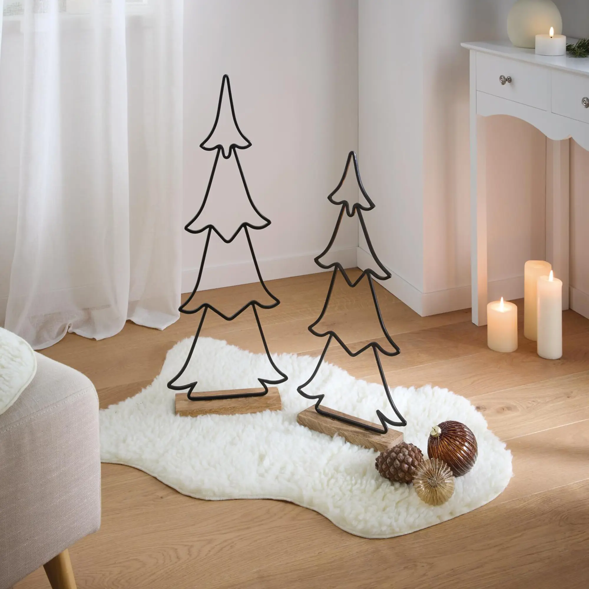 Acheter Sapin décoratif « Grande », 2 lot de set dans la boutique en ligne de Frank Flechtwaren